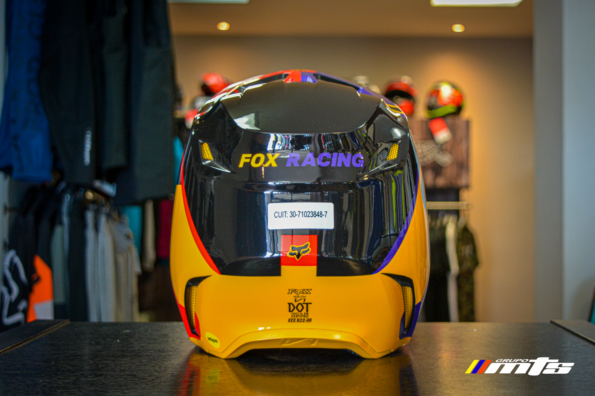 Casco Youth v1 XPOZR Helmet DOT/ECE
