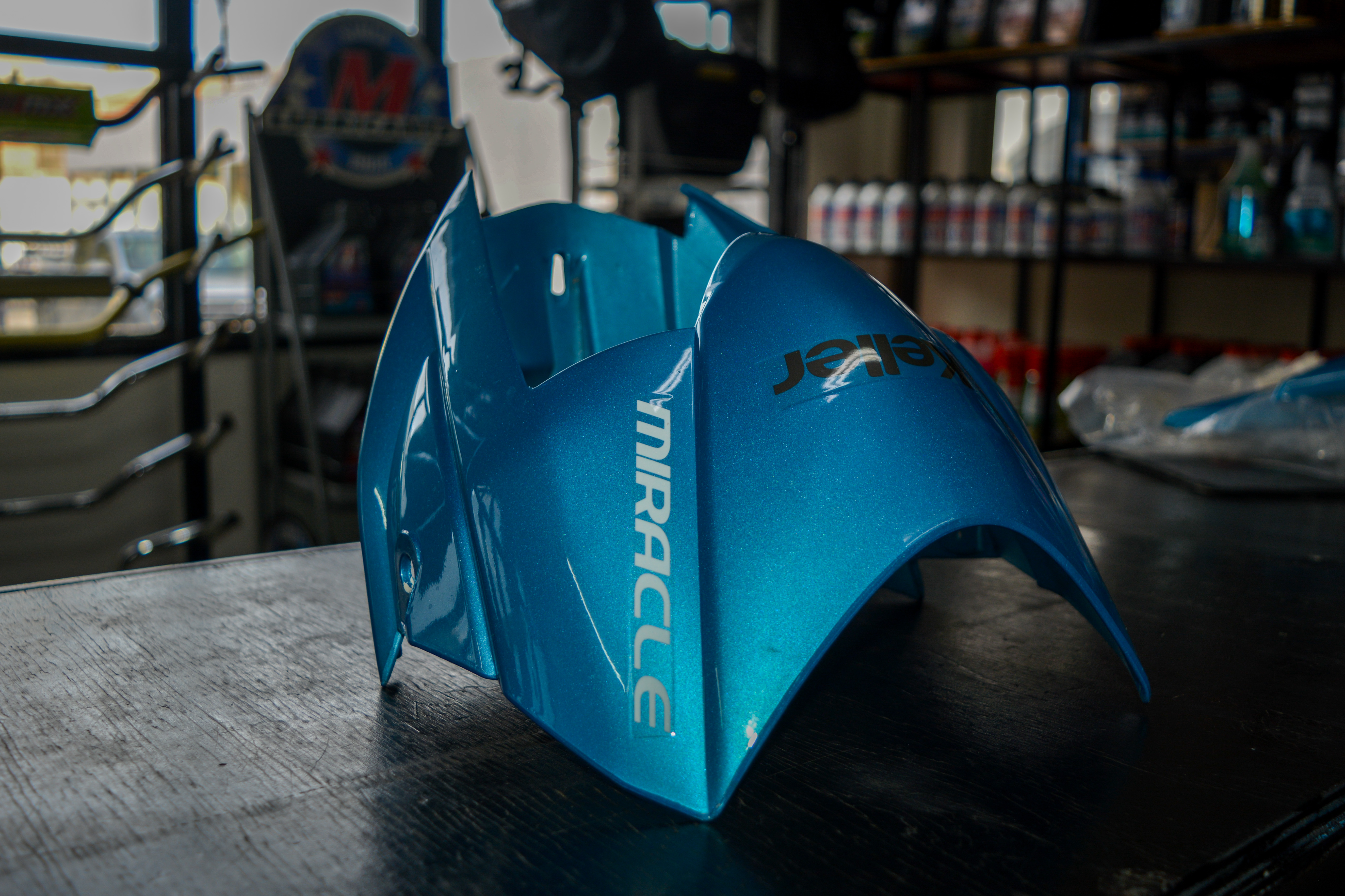 KIT PLASTICO MIRACLE 200 AZUL