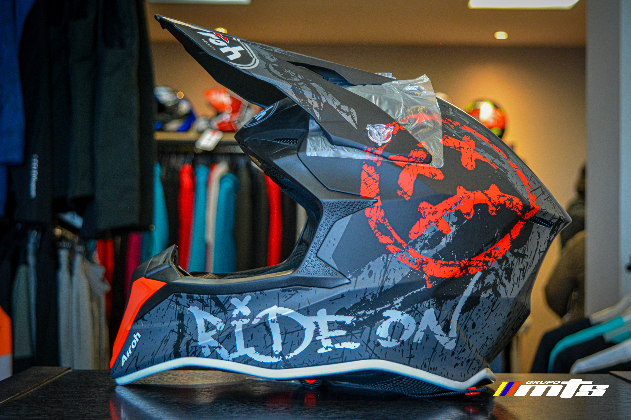Casco cross WRAAP YOUTH SMILE