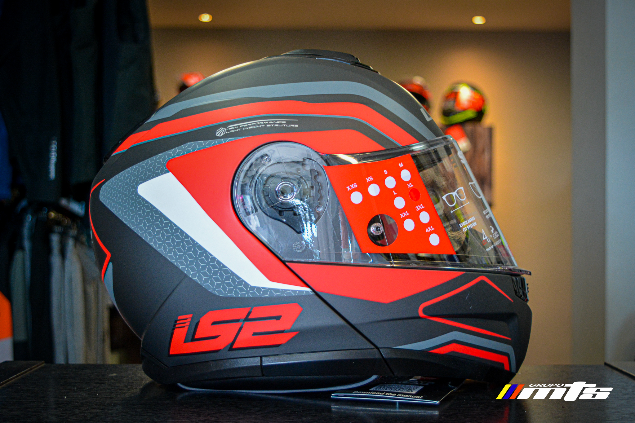 Casco Rebatible/Modular Strobe II 908