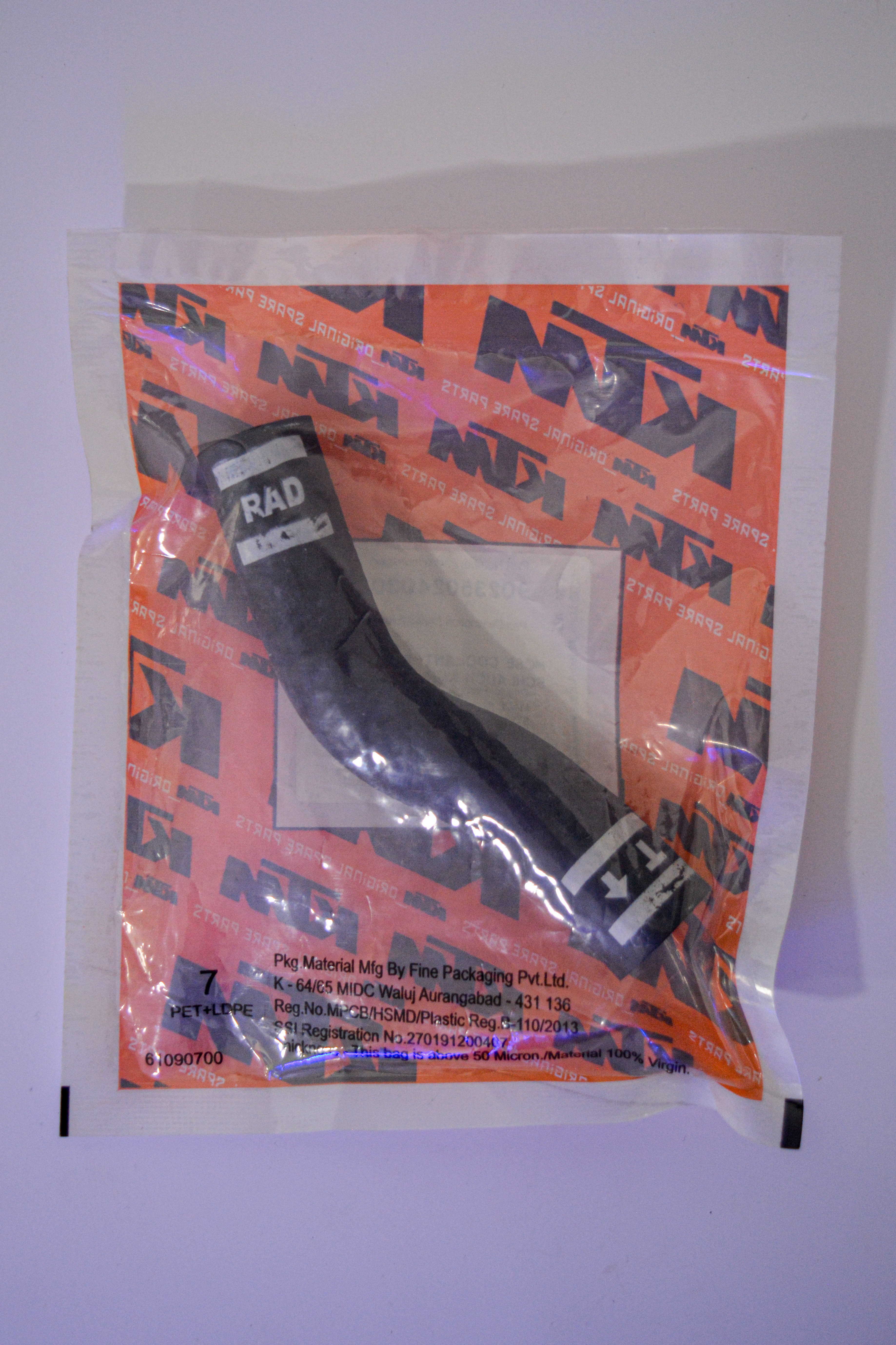 Manguera Preformada Para Radiador, Pieza En T Ktm-9023502403