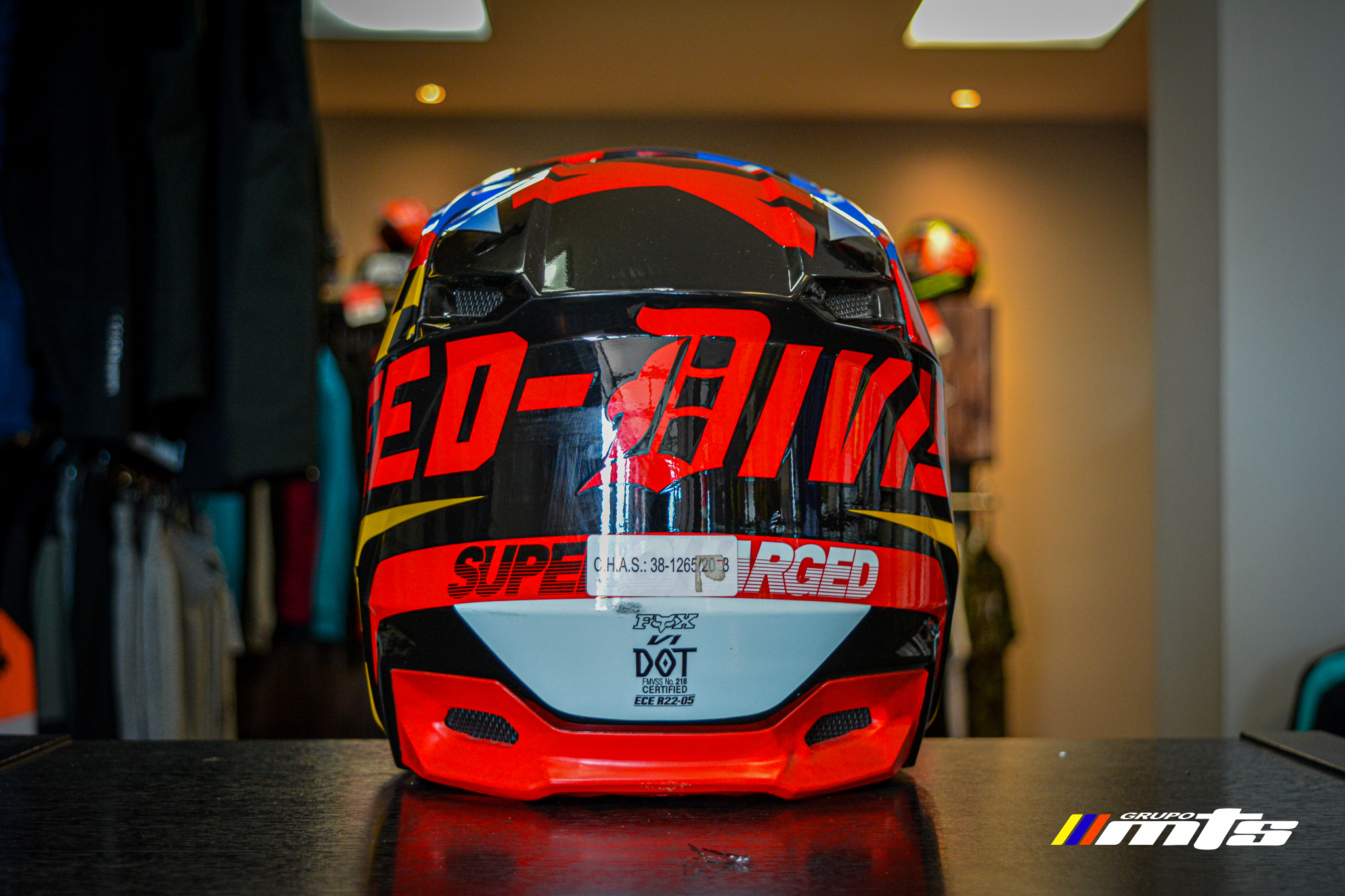 Casco Youth/niño v1 czar helmet ece/dot