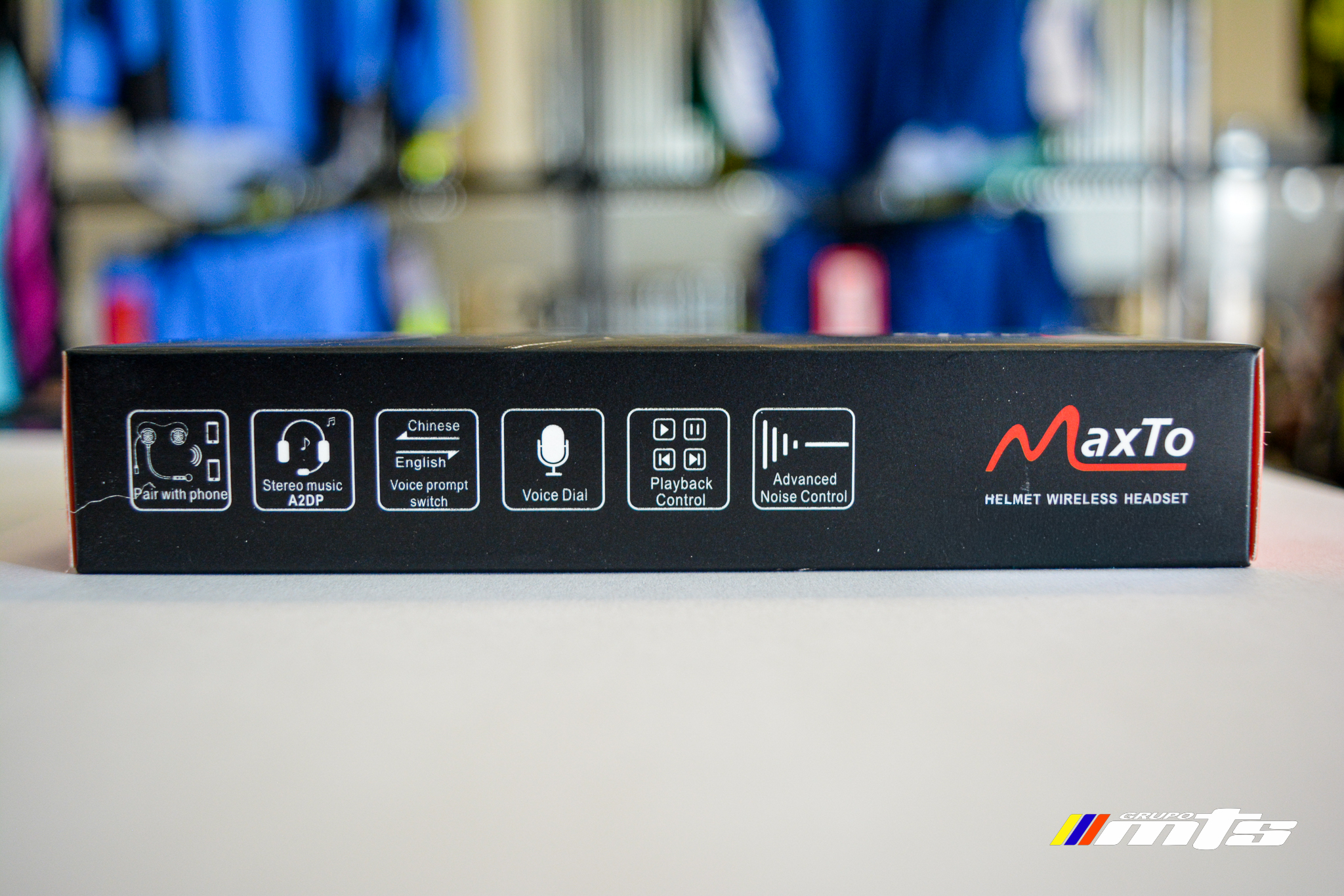 M1 Intercomunicador inalámbrico para casco (Helmet Wireless Headset)