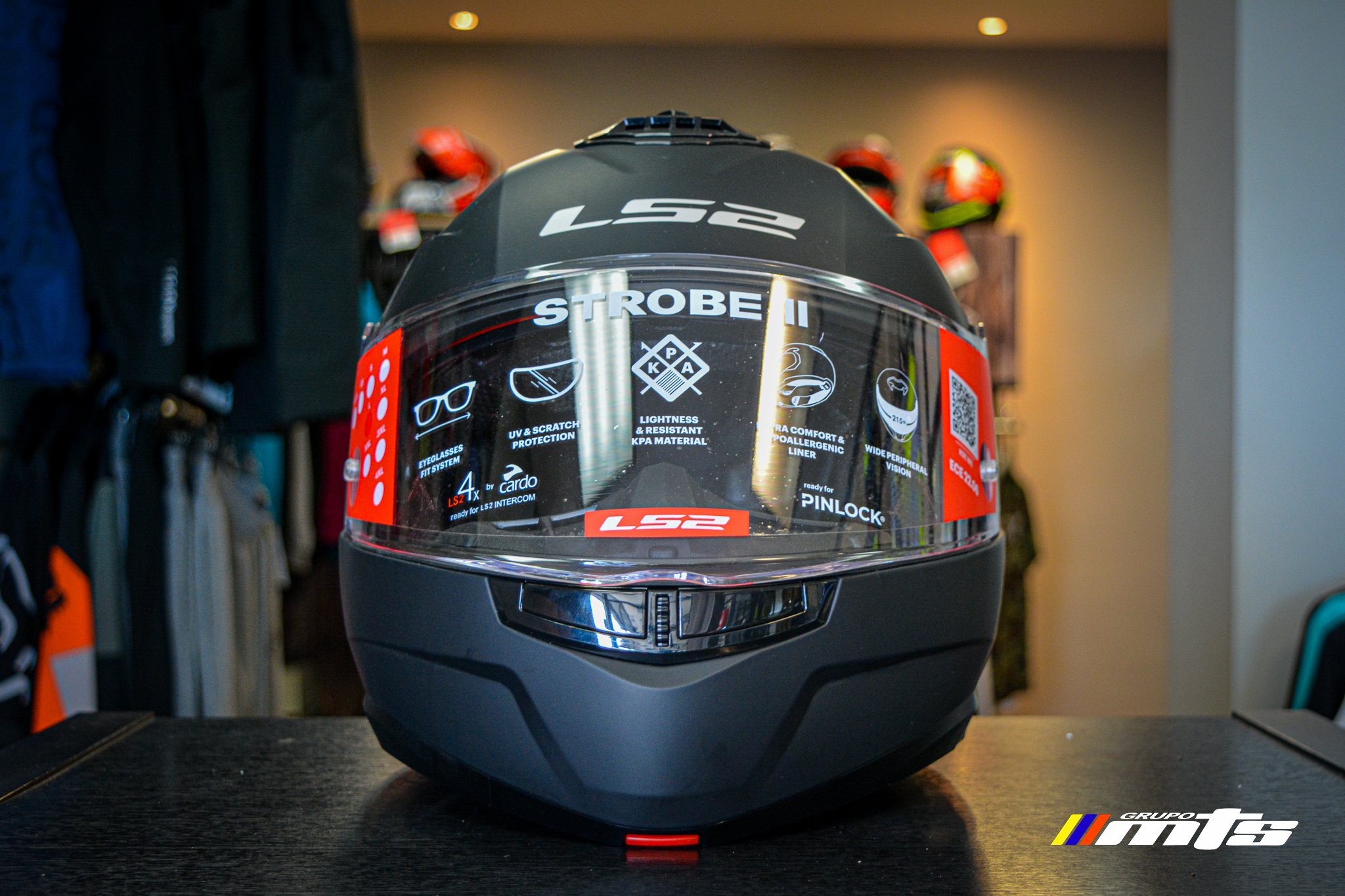 Casco Rebatible/Modular Strobe II 908