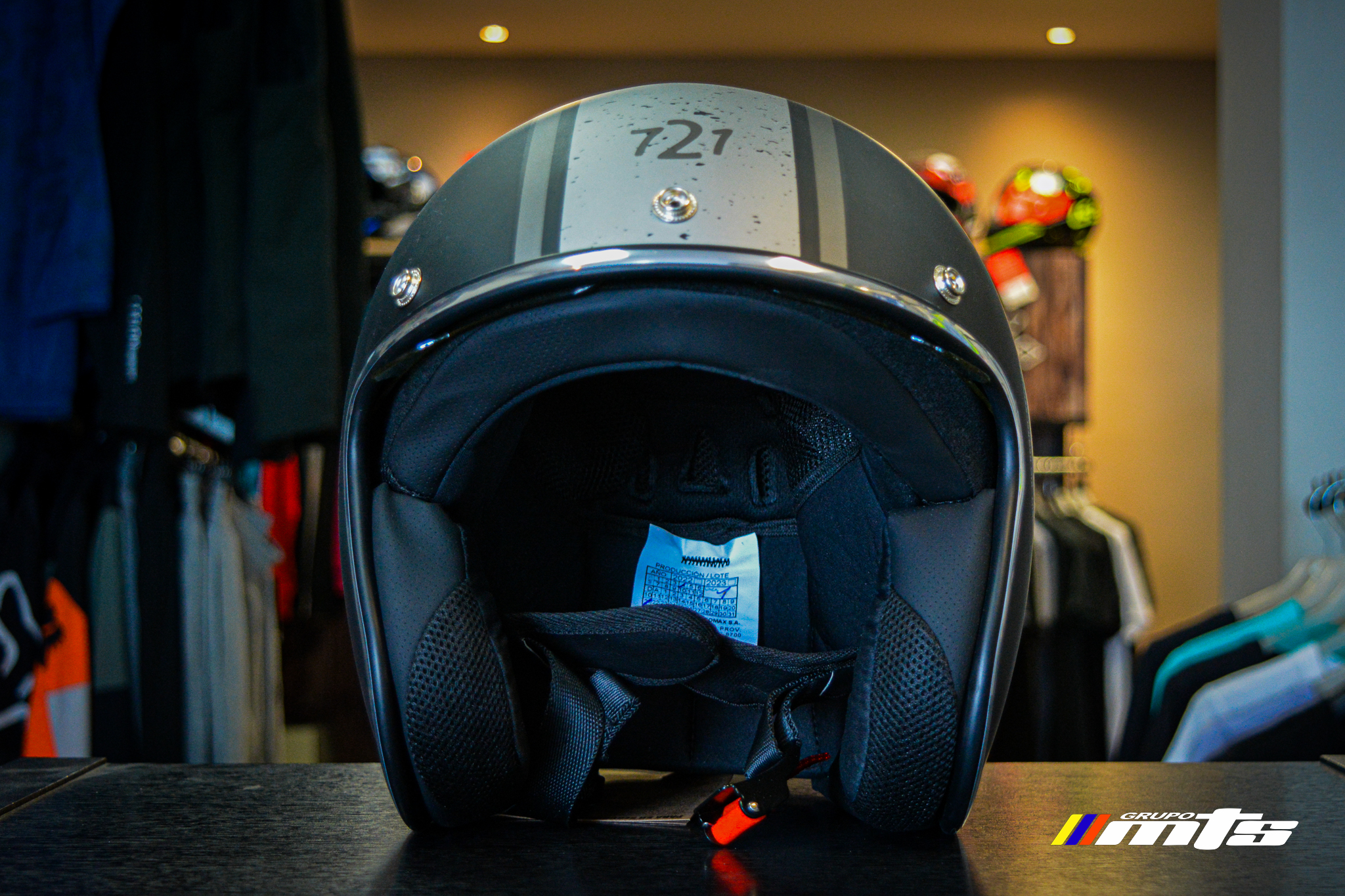 Casco ABIERTO RETRO 721- RUTA 40