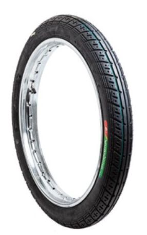 CUBIERTA YUANXING 2.75-18 P42 (DIBUJO P41) 4PR TT (x1/x1/x1)