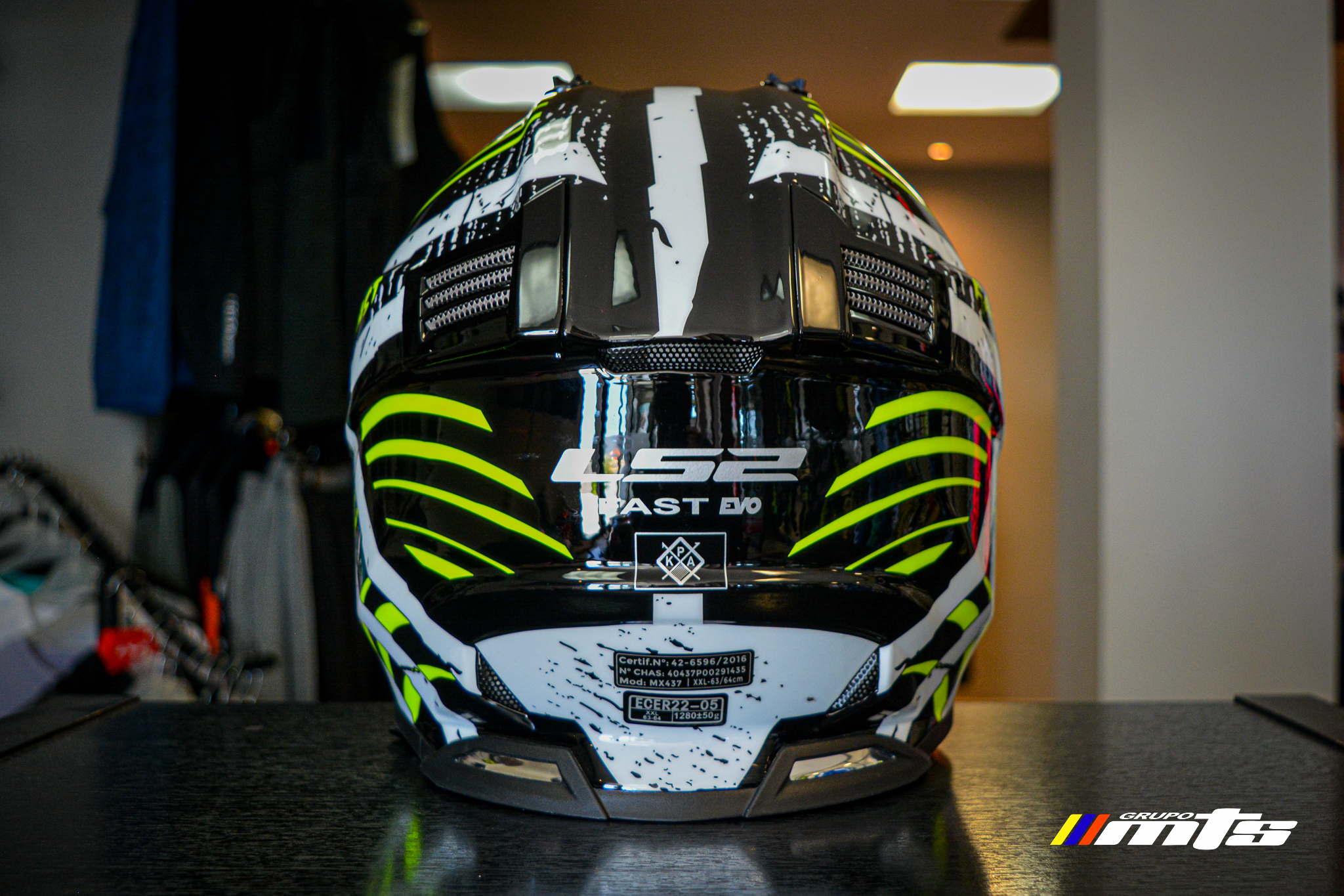 Casco MX437 FAST EVO VERVE