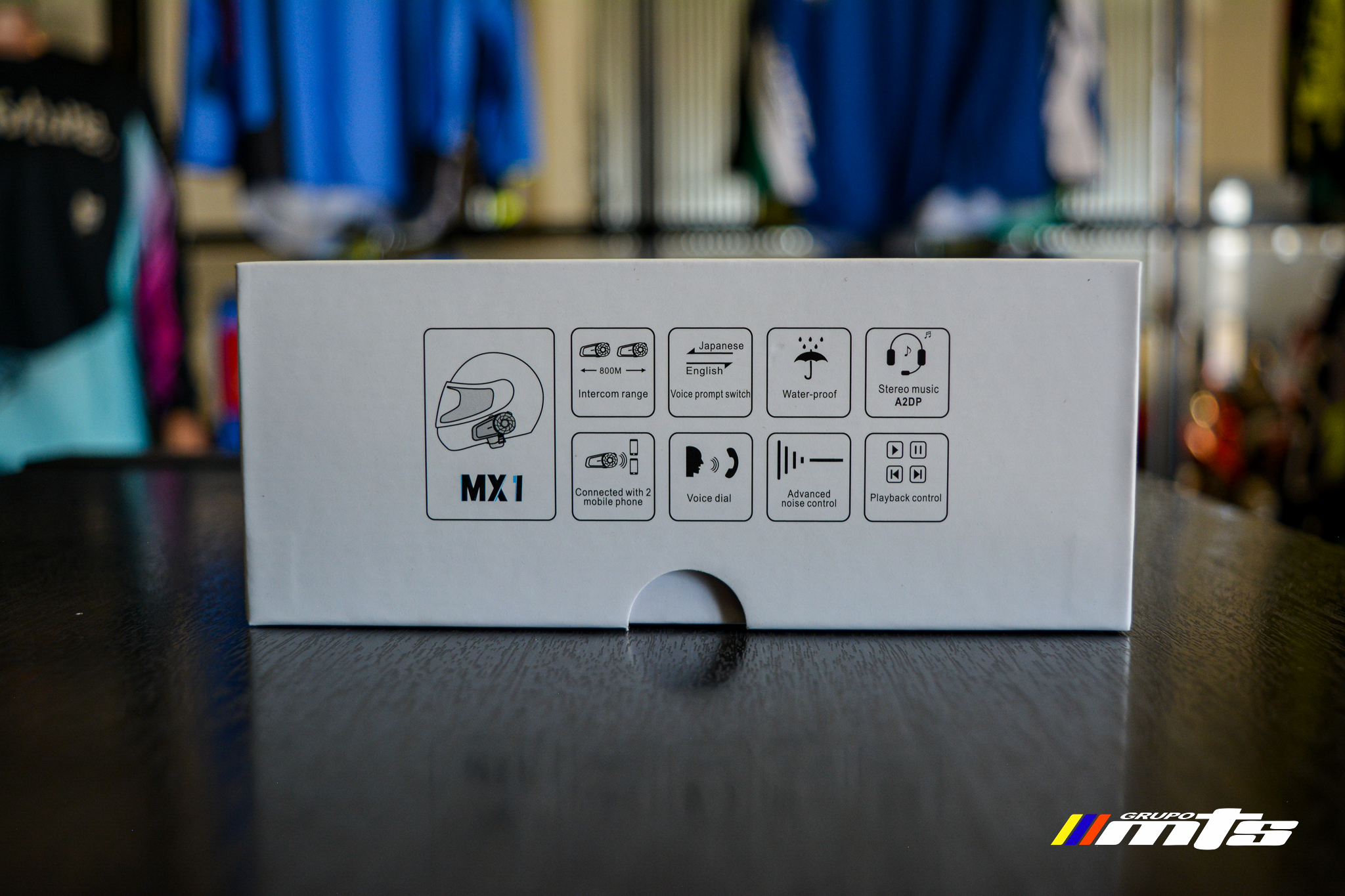 MX1 Helmet Bluetooth Intercom Headset