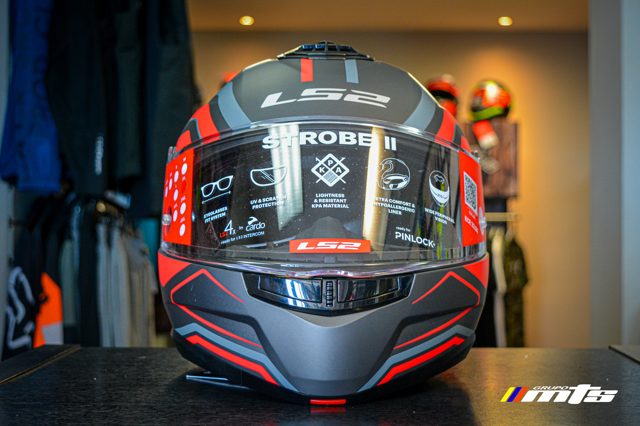 Casco Rebatible/Modular Strobe II 908