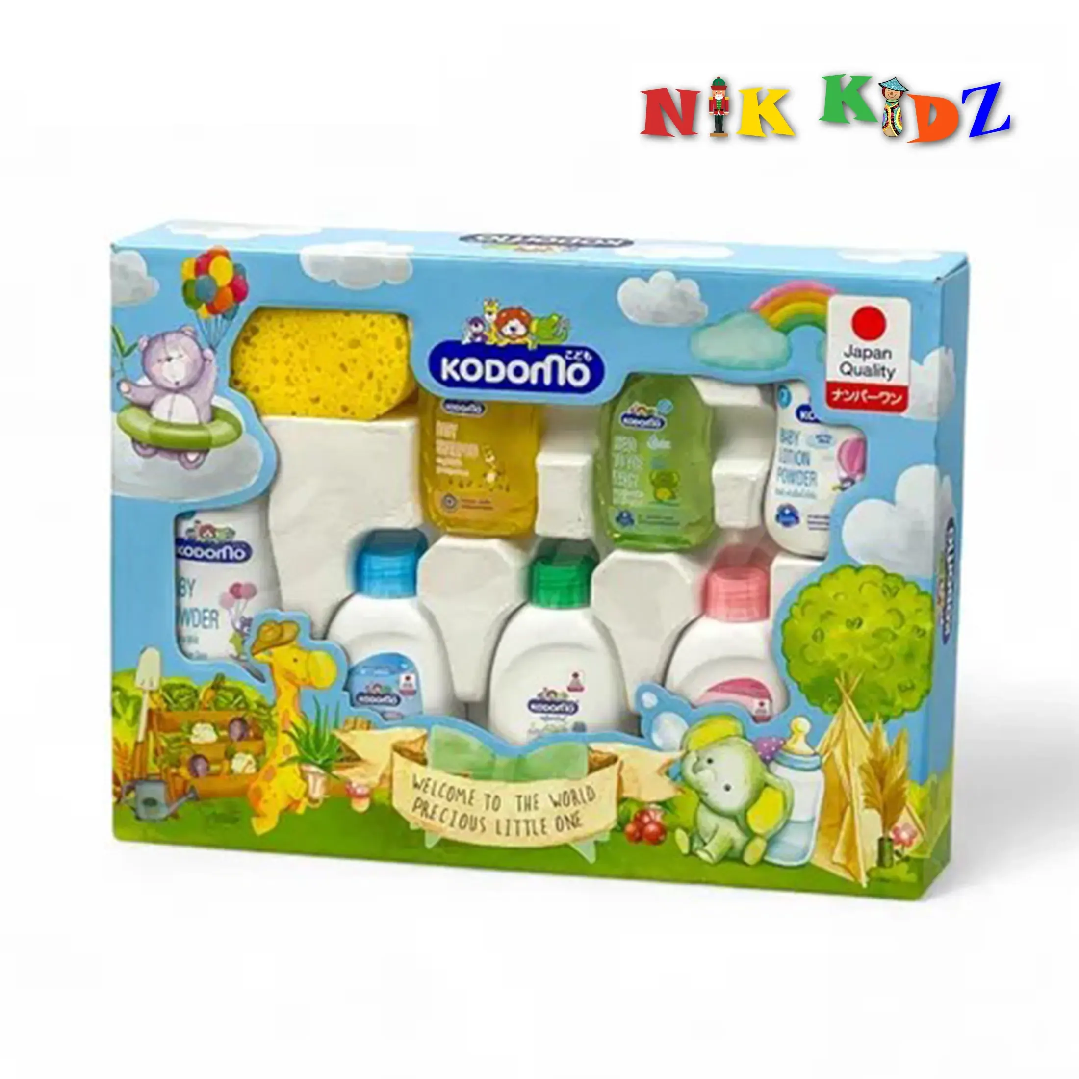 Kodomo Skincare Toiletries 8pcs Gift Set