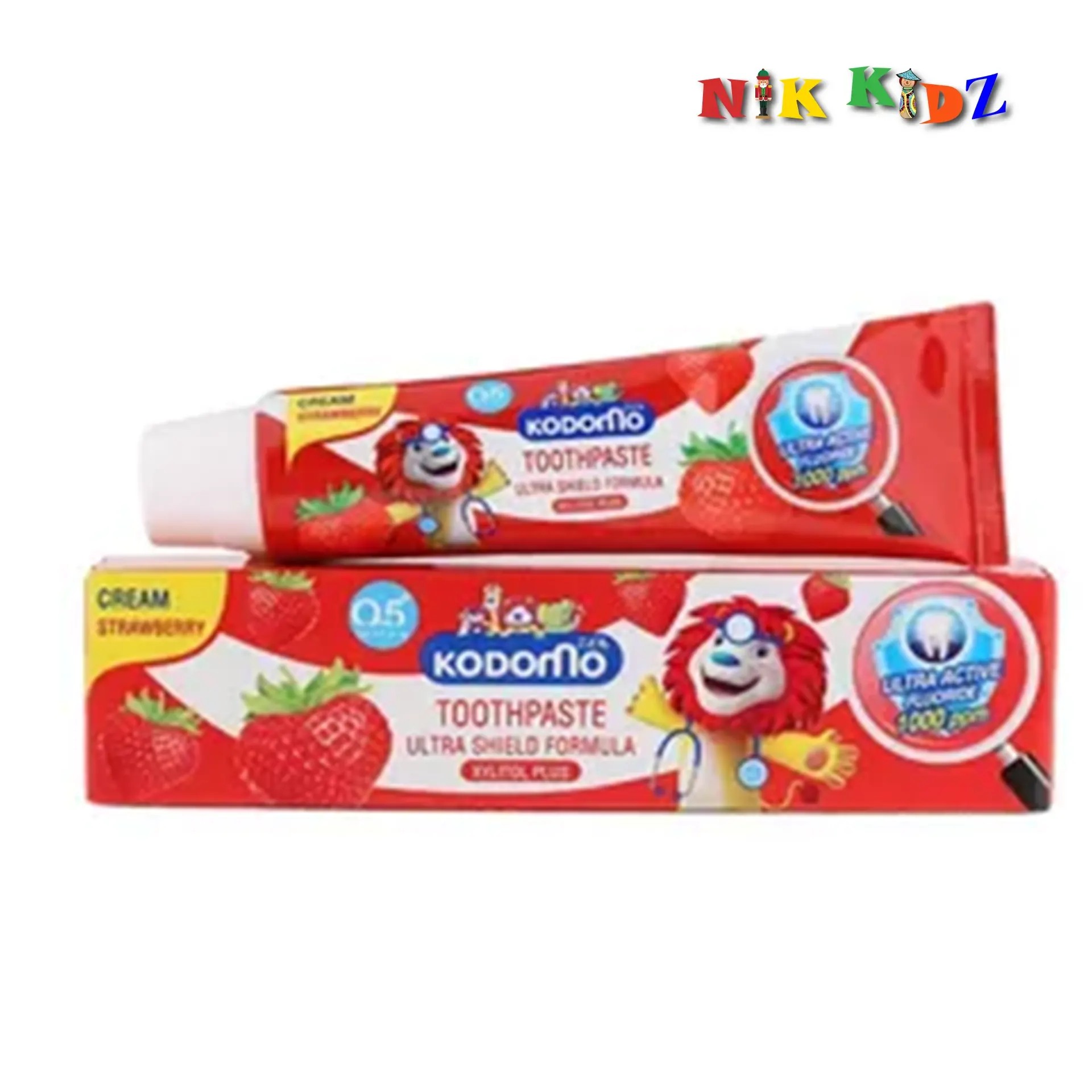 Kodomo Baby Toothpaste 80gm - Strawberry