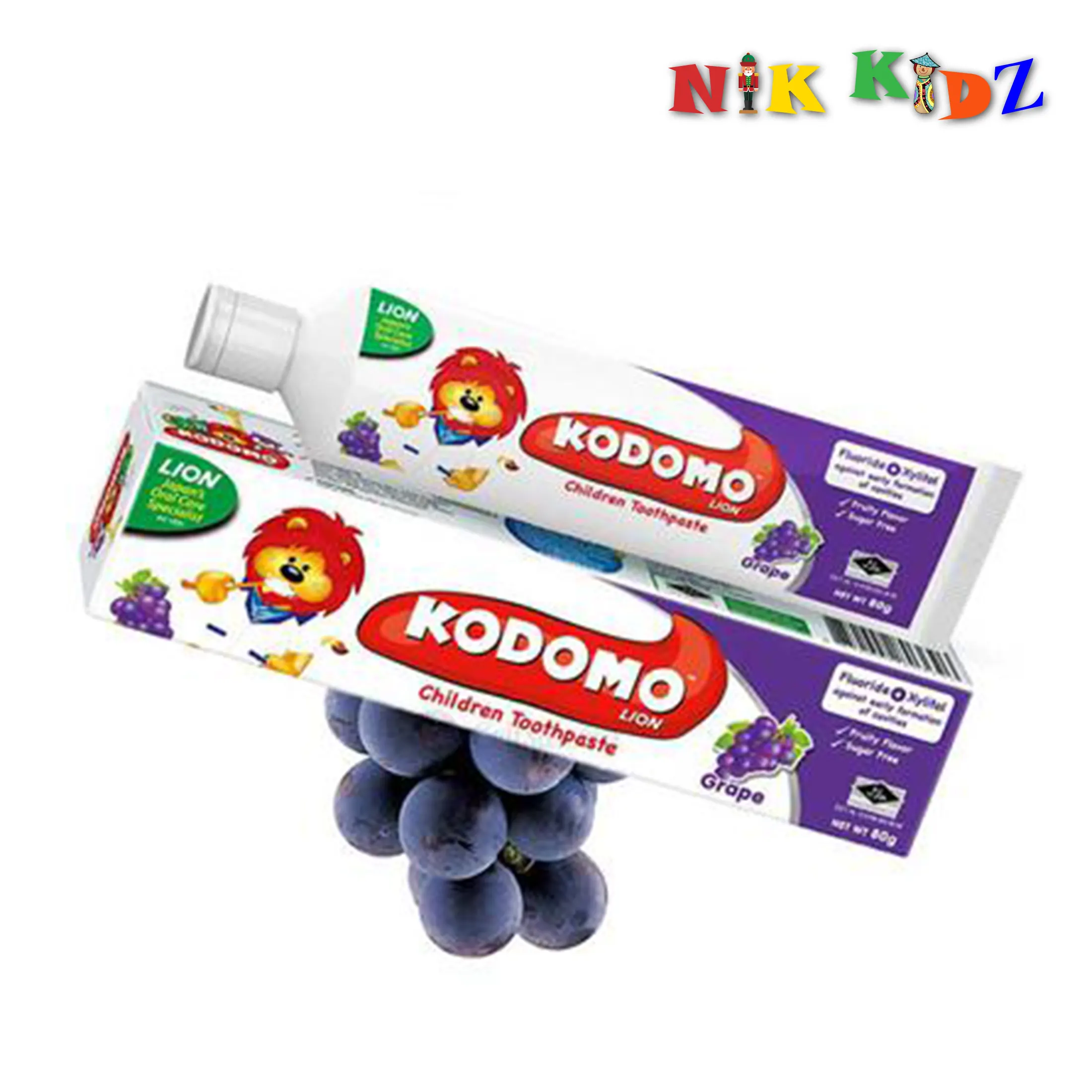 Kodomo Baby Toothpaste 80gm - Grape