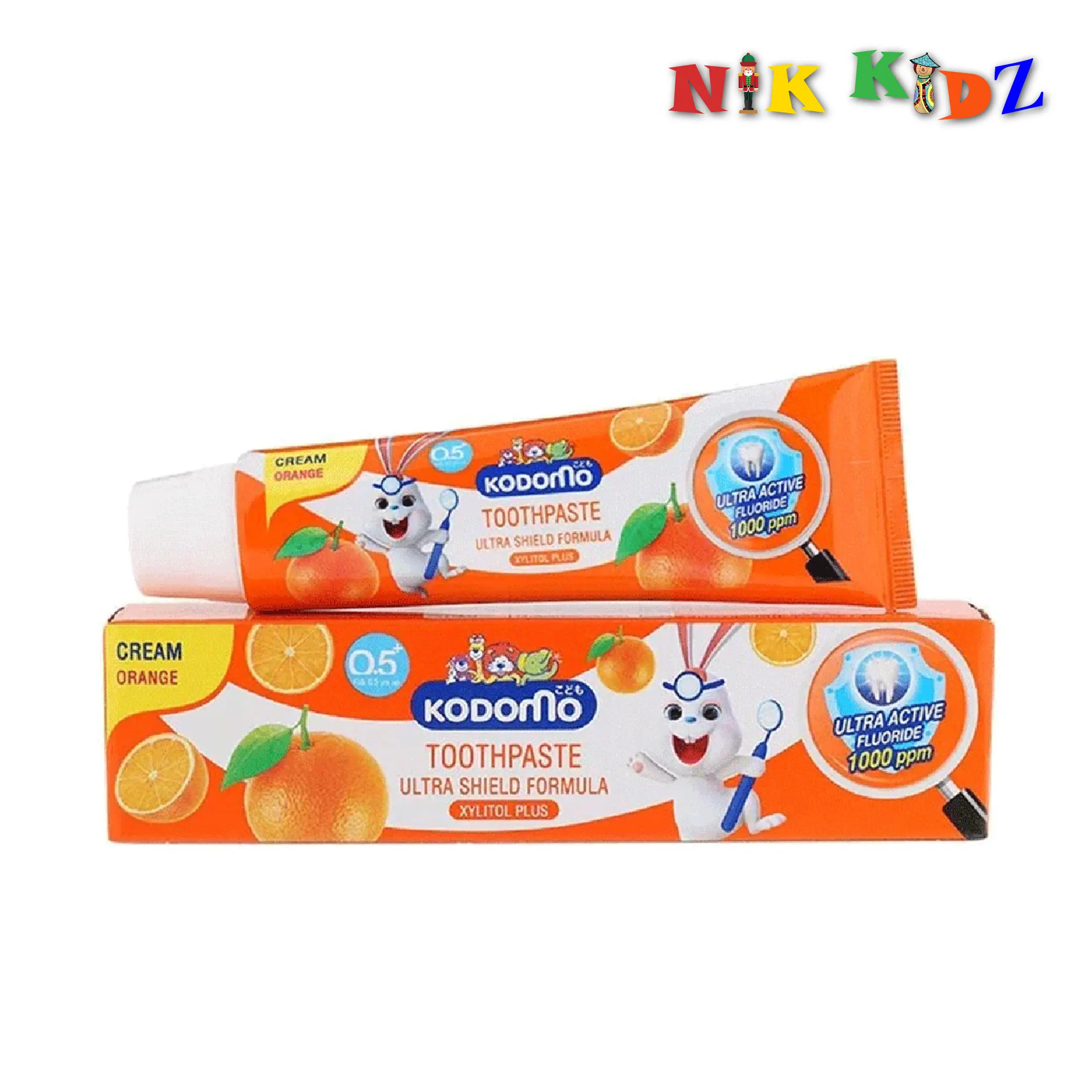 Kodomo Baby Toothpaste 80gm - Orange