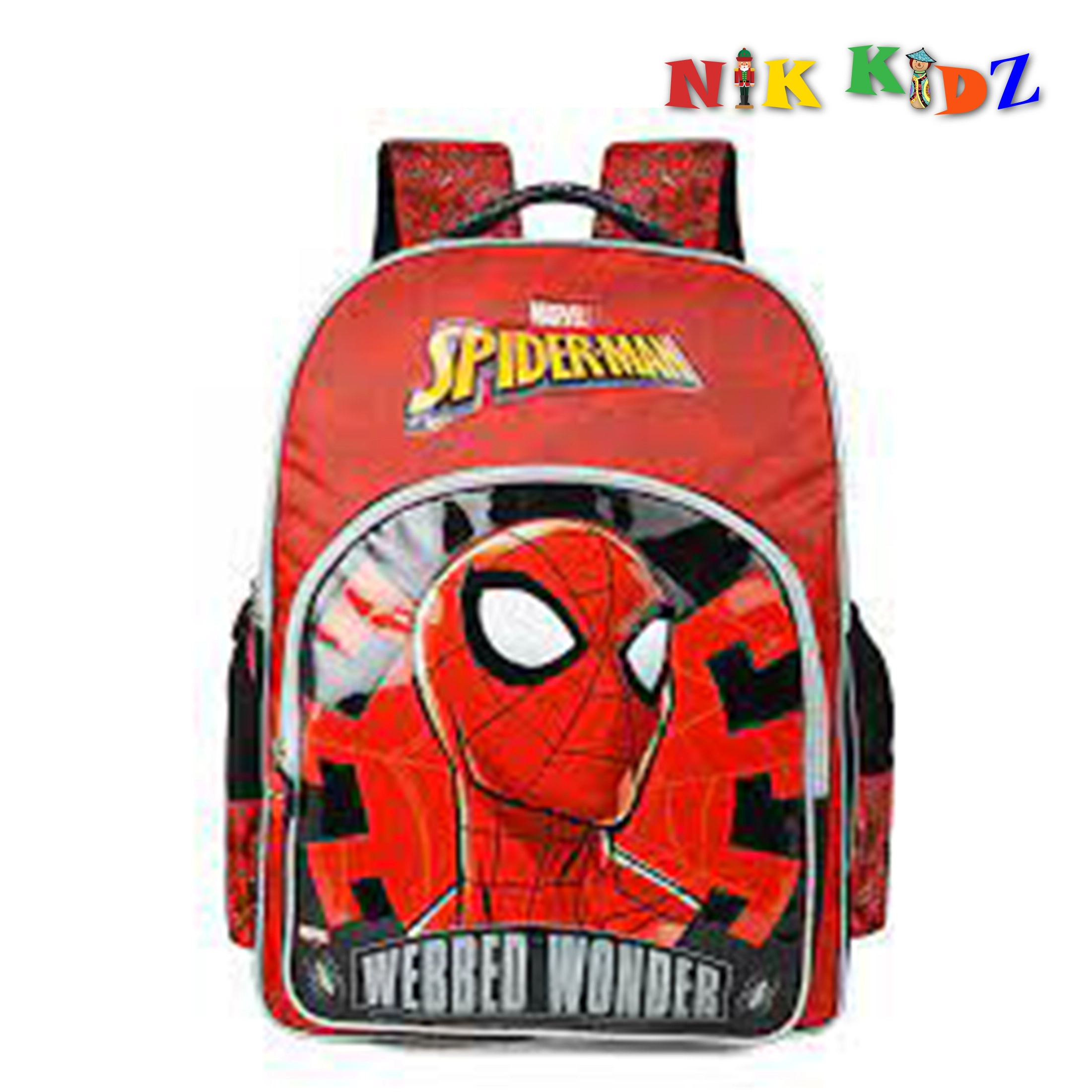 Disney Spider Man Backpack Children Cartoon Captain America Kindergarten School Bag For Boys Anit-lost Infantil Schoolbag
