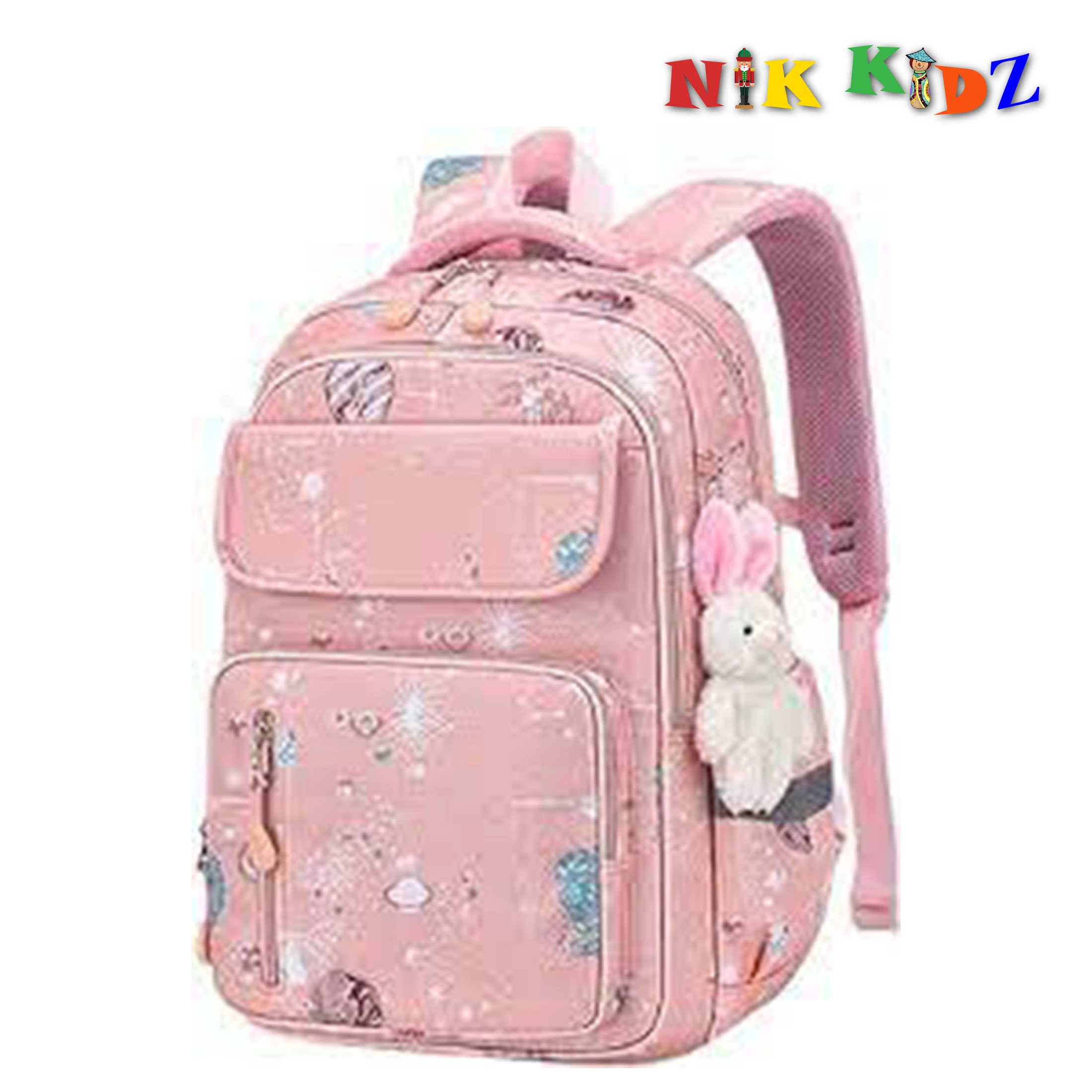 New school bag for girls, primary school students, four or five, girls three to six, load reduction spine protection, first grade girls, ultra-light children