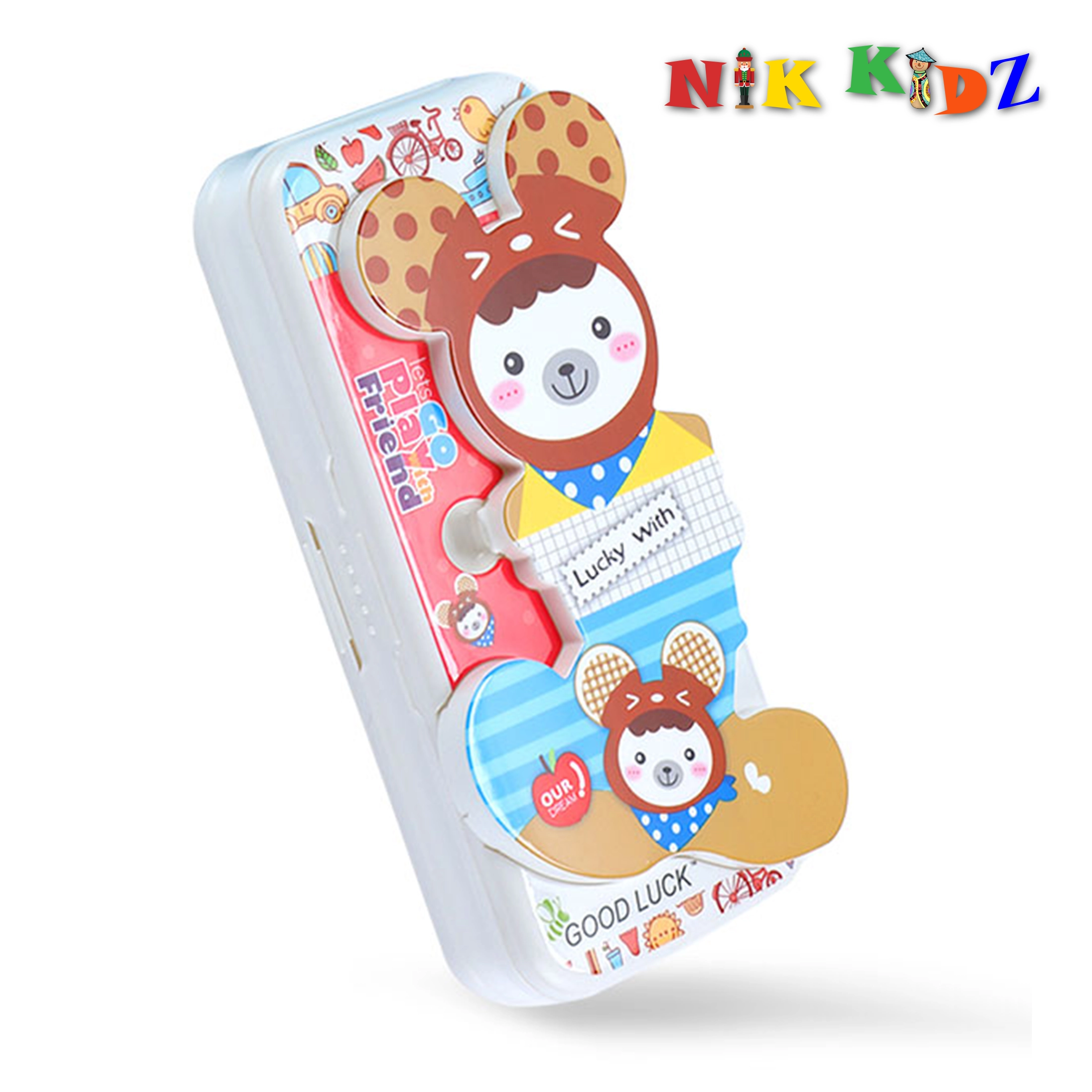 Good Luck Pencil Box Dual Part