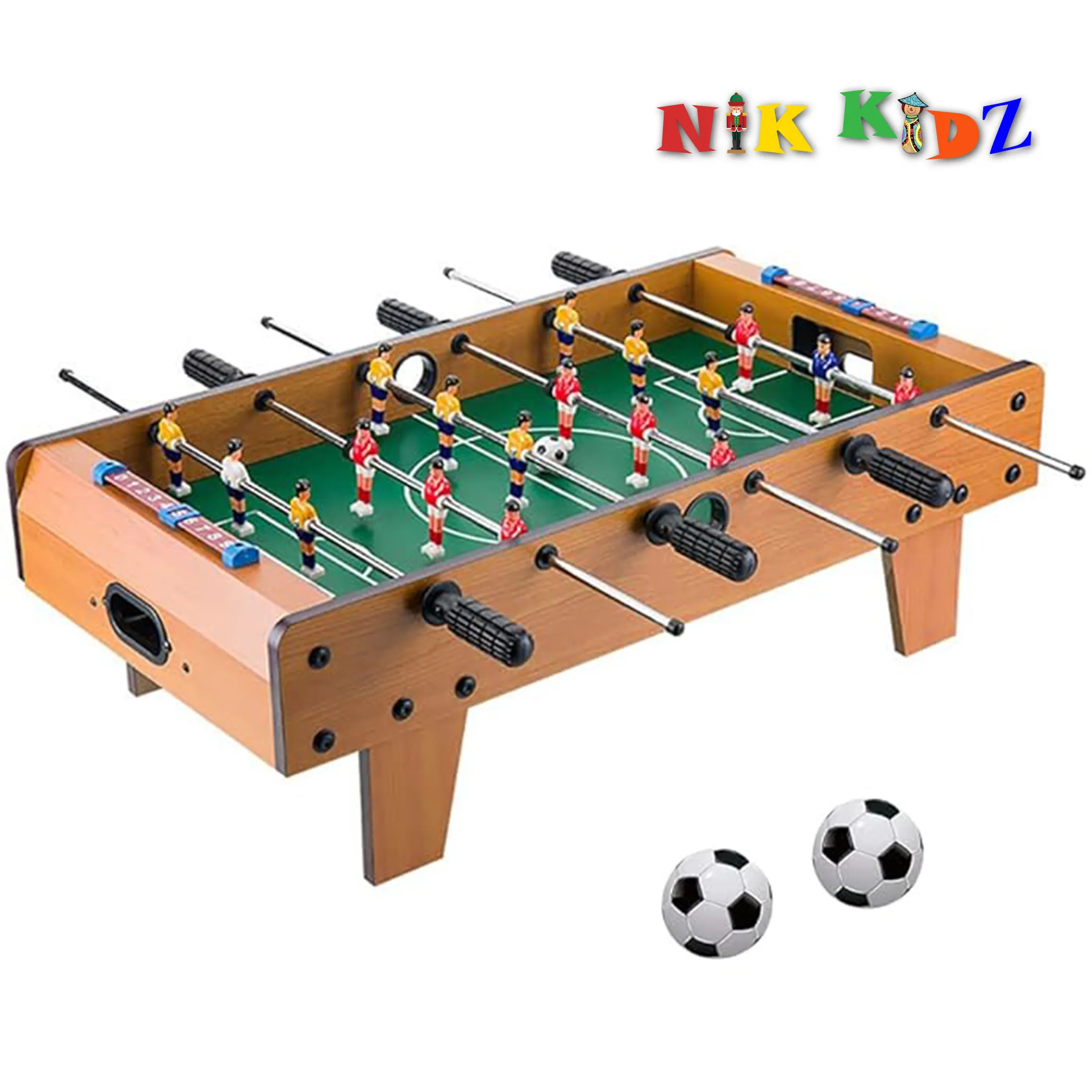 Chendaorong Table Football Soccer Tabletop Foosball Table For Adults And Kids Portable Mini Size Foosball Soccer Tabletops Kids Family Play Sports Fun