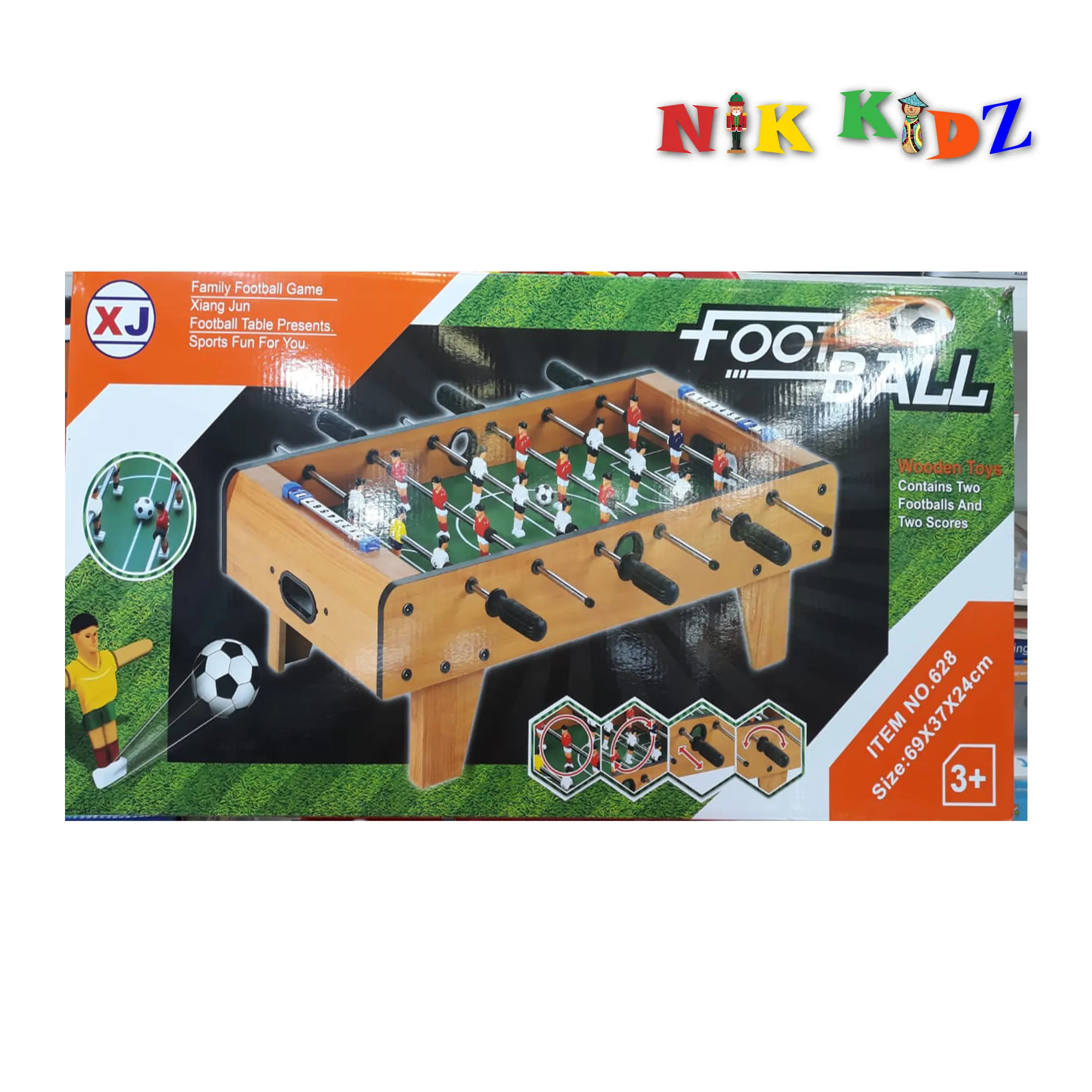 Chendaorong Table Football Soccer Tabletop Foosball Table For Adults And Kids Portable Mini Size Foosball Soccer Tabletops Kids Family Play Sports Fun