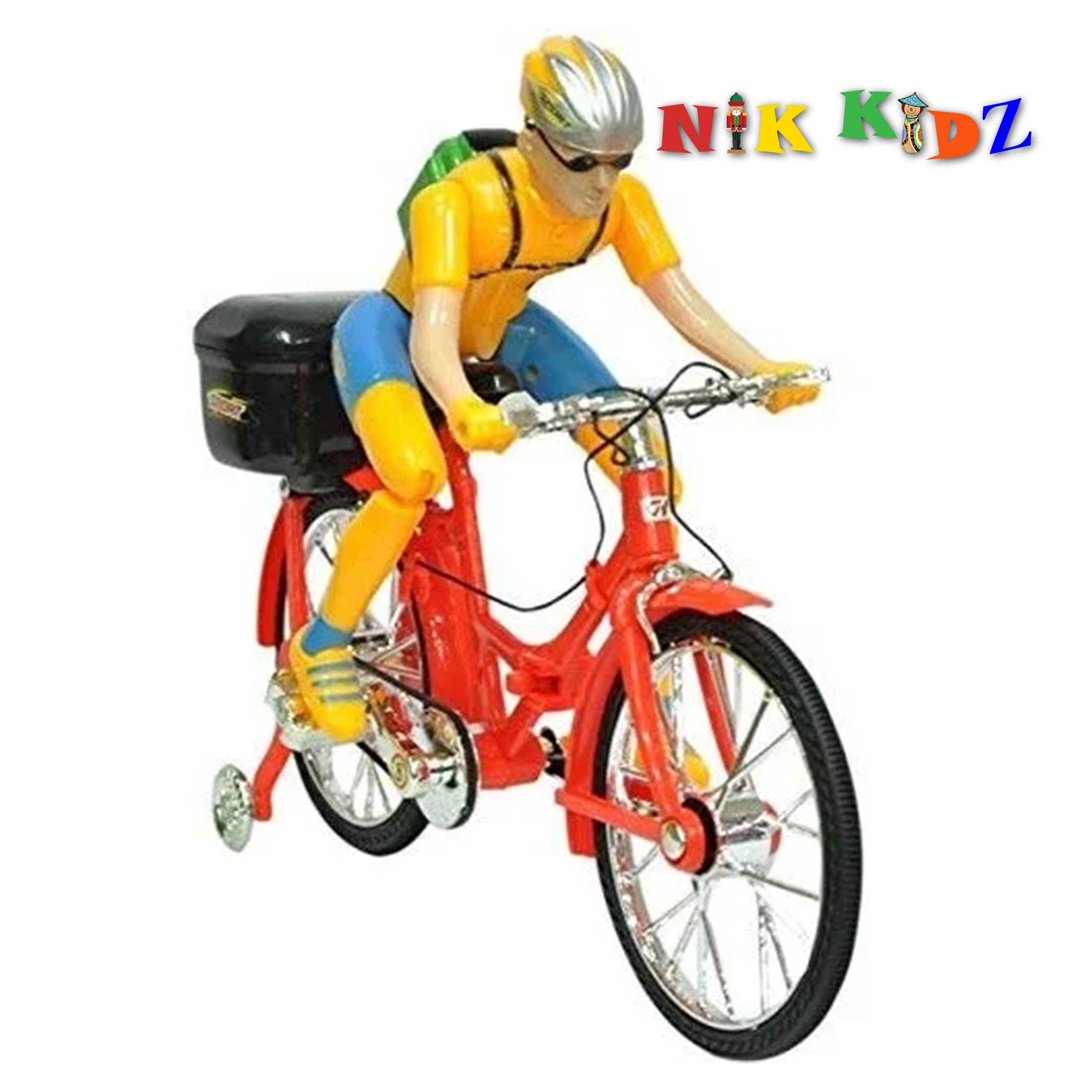 Battery Operated Musical Street Bicycle Toy For Kids