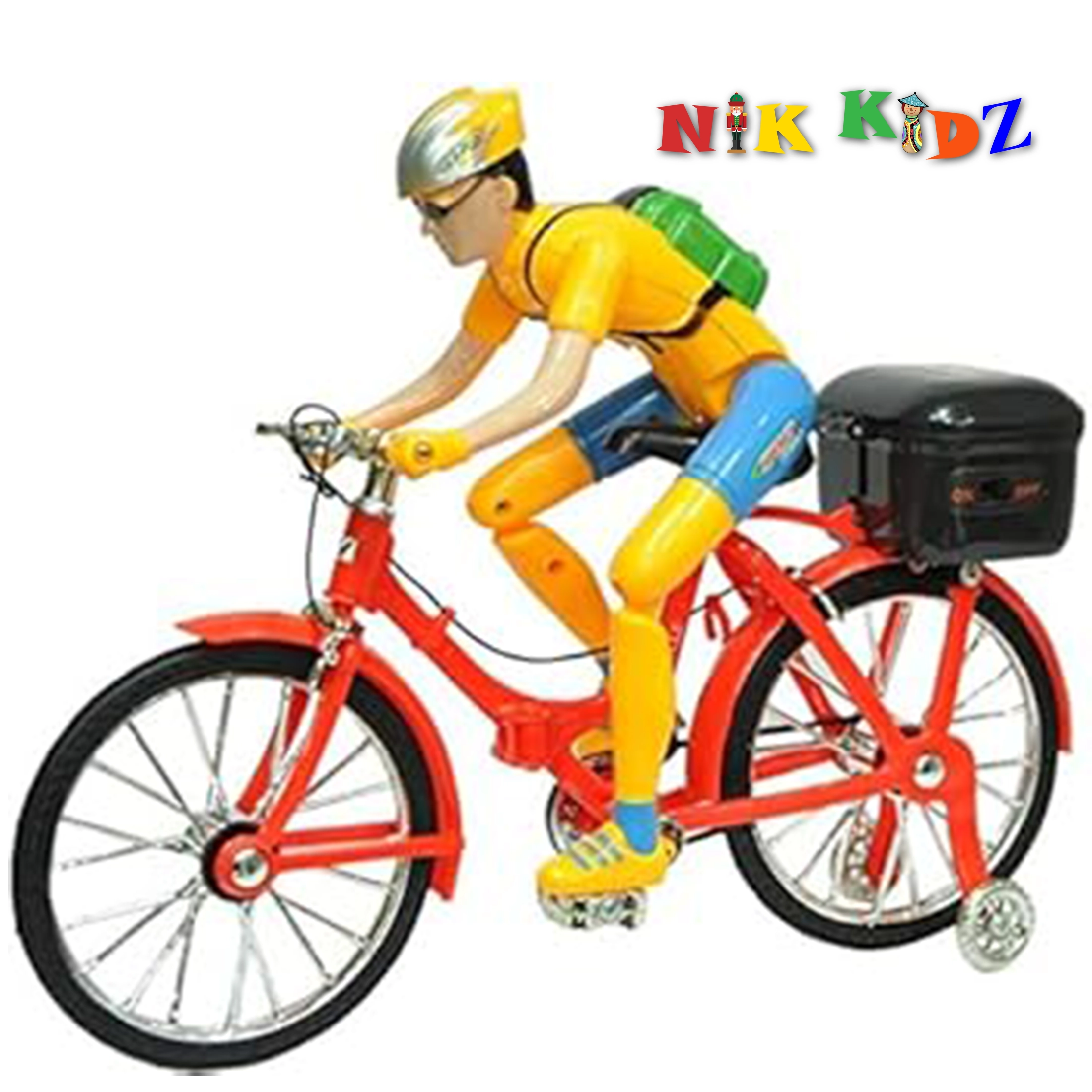 Battery Operated Musical Street Bicycle Toy For Kids