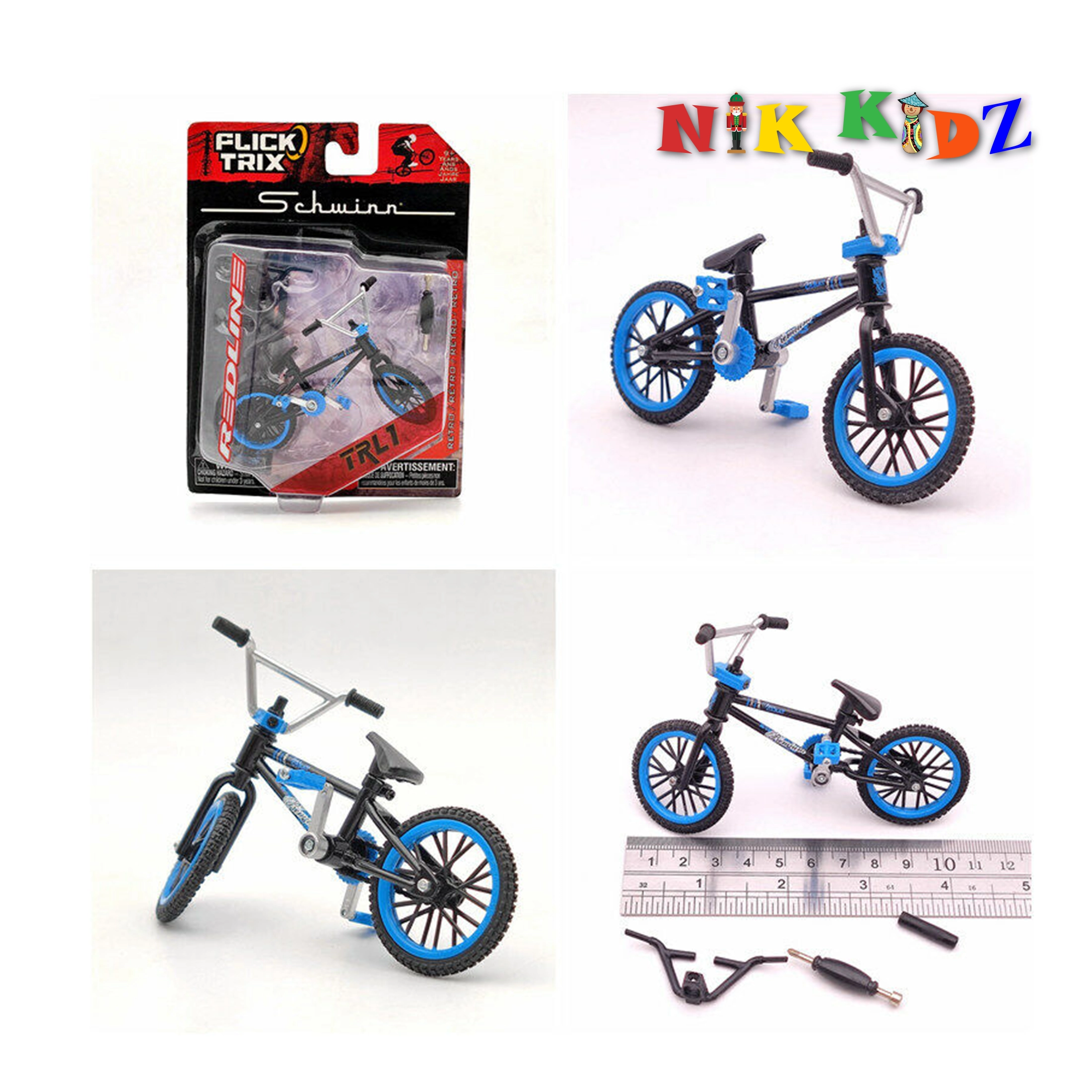 Alloy Finger BMX Bicycle Finger Bike Toys Gift