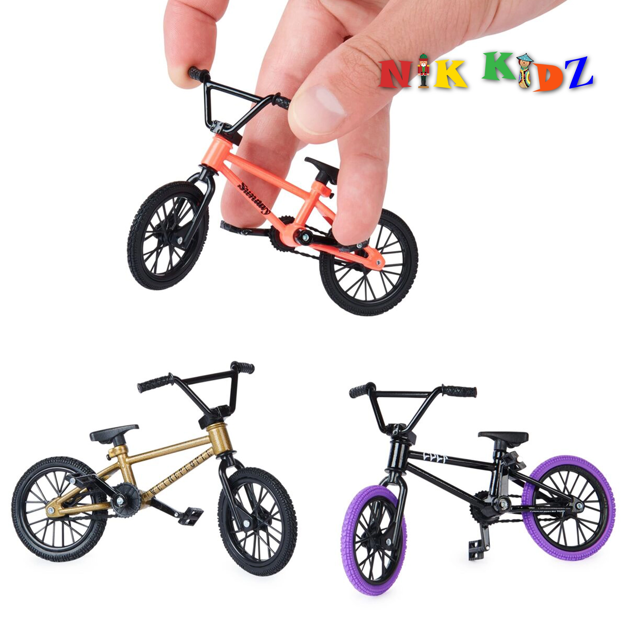 New Finger Mountain Alloy Bicycle Diecast Simulation Model Miniature Boy Toy