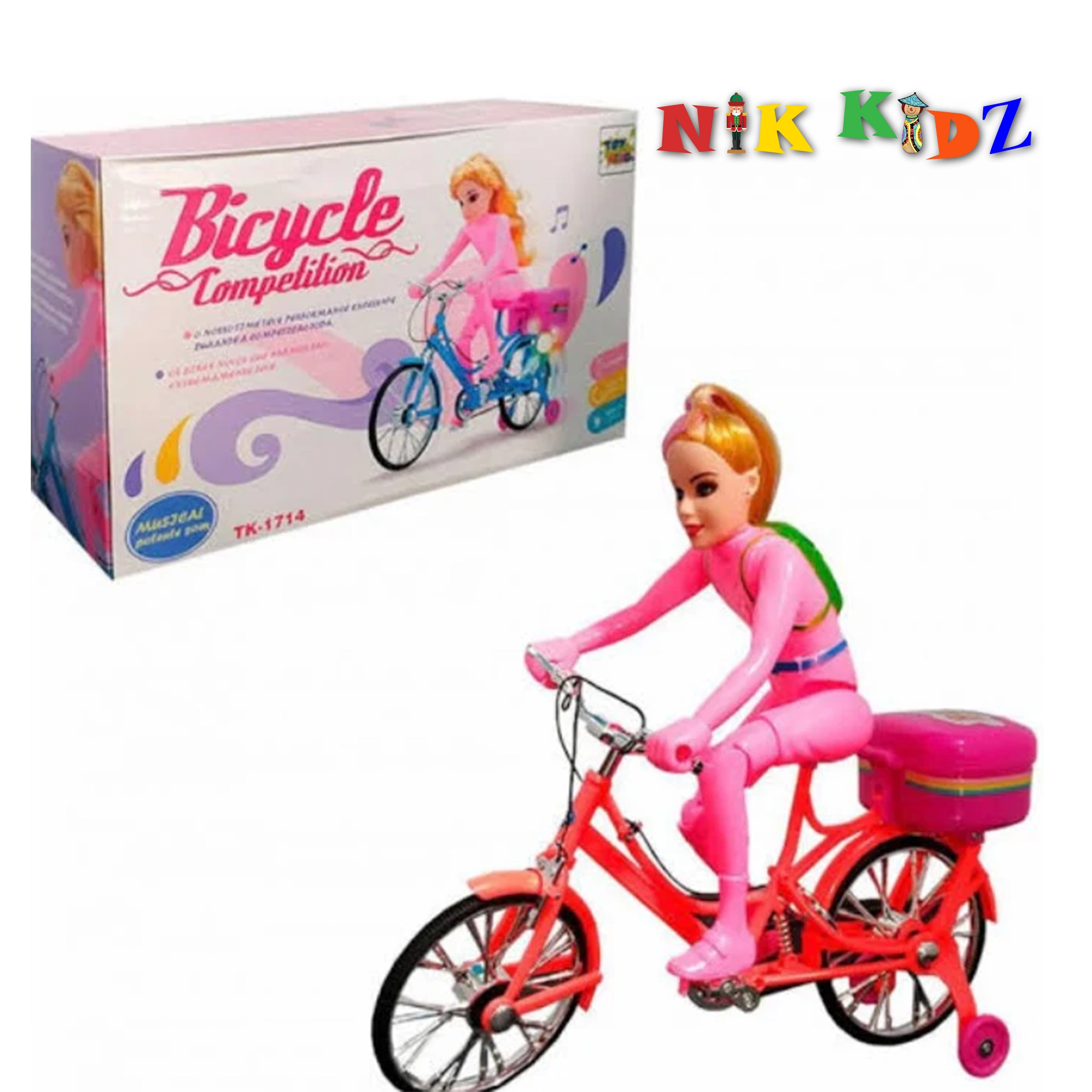 Barbie Bicycle toy for Kids Girls