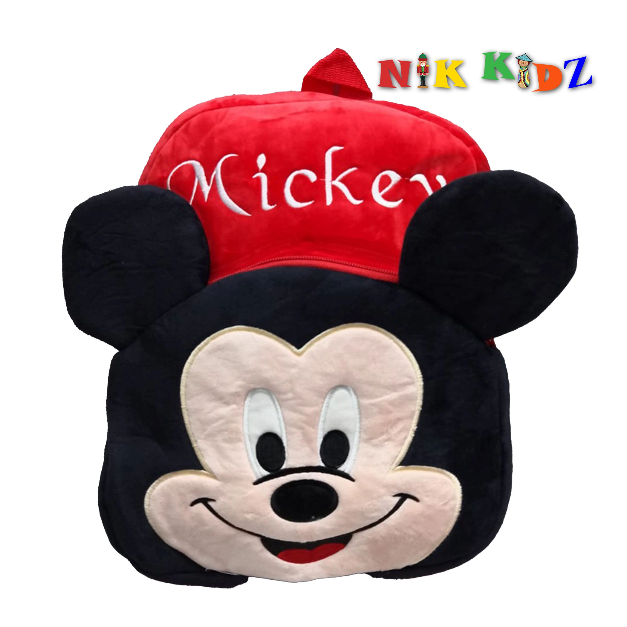 Disney Cute Cartoon Characters Mickey Mouse Minnie Plush backpack Kids School Bag Children Fashion Gift