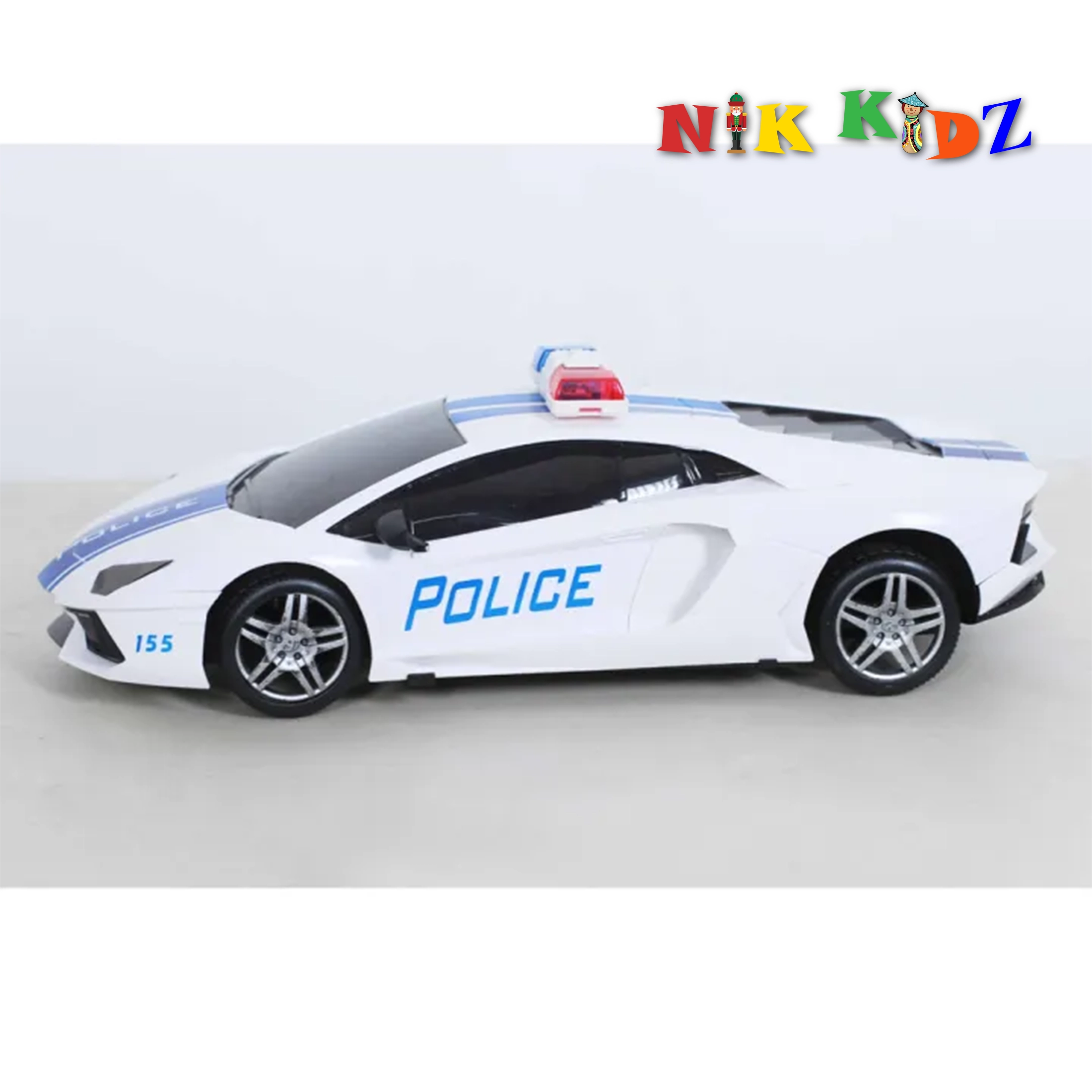 Dream Super Remote Control Rechargeable Car Toy With 3D Lighting & Music System Multicolor For Kids