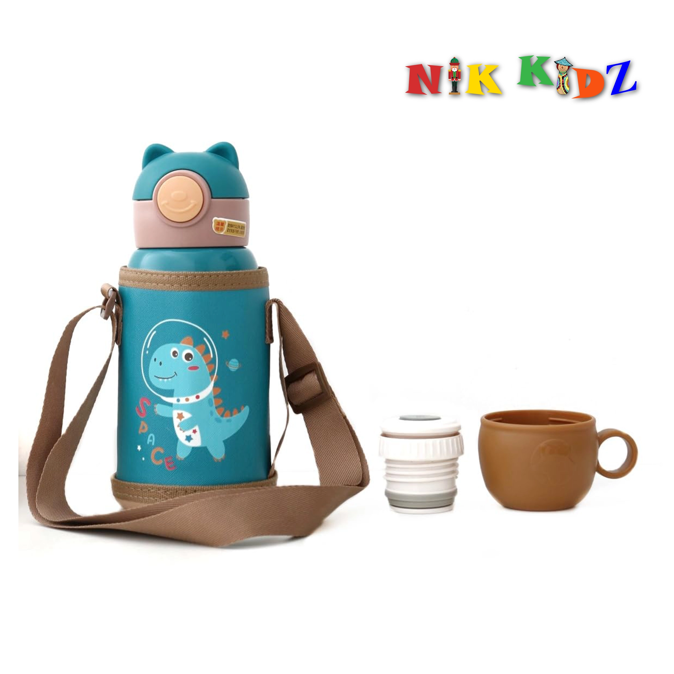500 ml Cartoon Stainless Steel Water Bottle For Kids