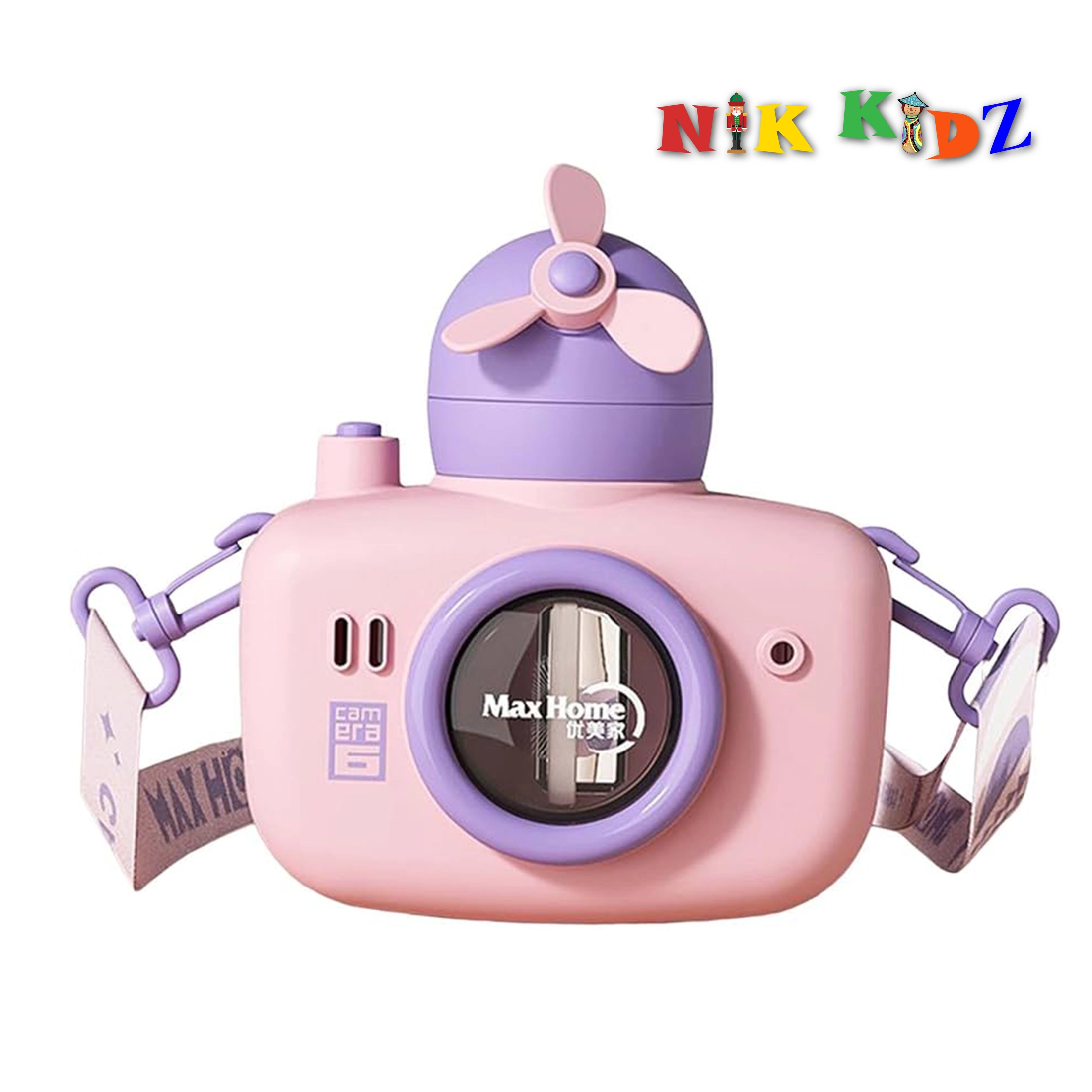 Cute Kids Water Bottle 550ml with Straw Water Cup Sports Water Bottle
