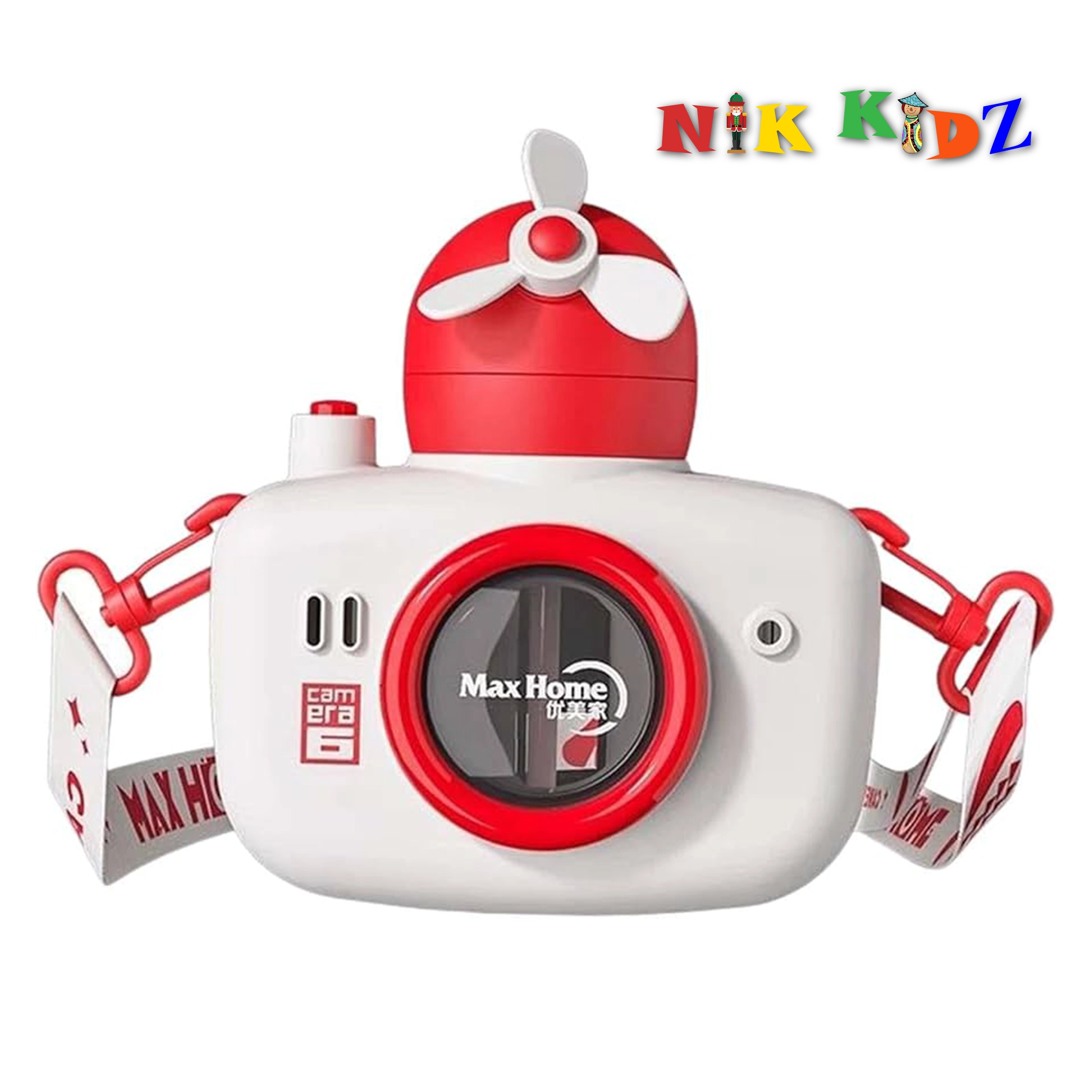Cute Kids Water Bottle 550ml with Straw Water Cup Sports Water Bottle