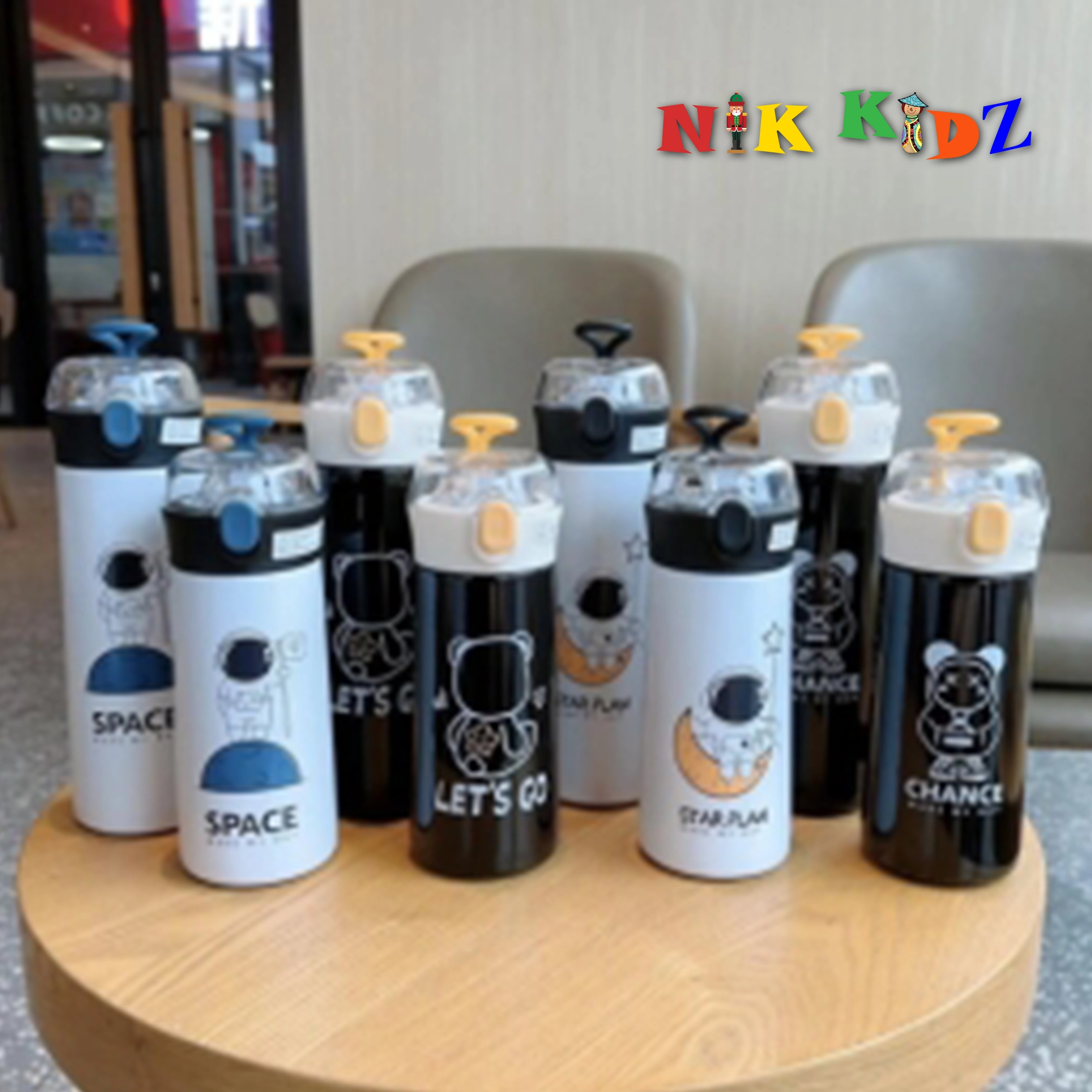 VYATIRANG Water Bottle for Kids Stainless Steel Sipper Bottle for school kids 480 ml Bottle 