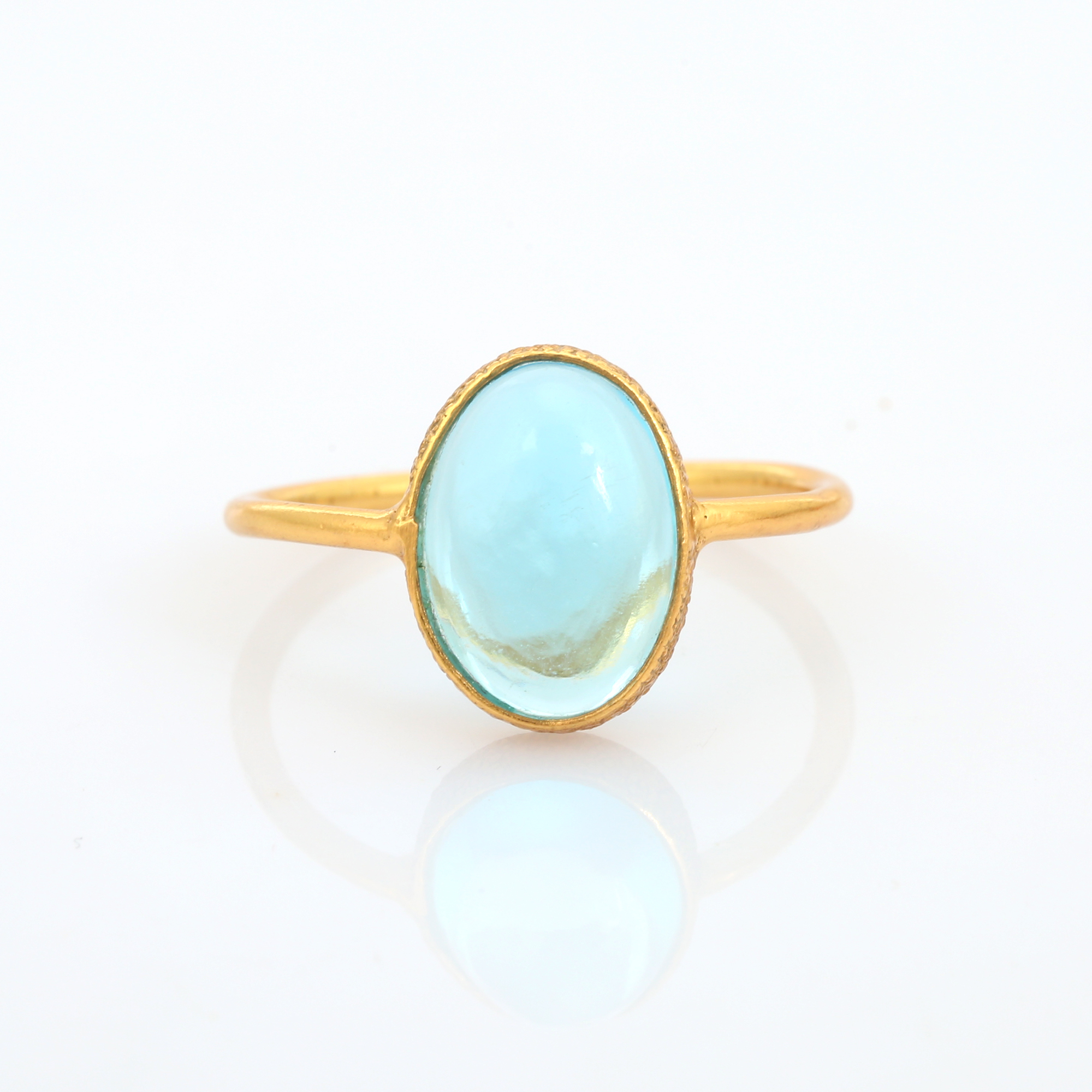 High Quality 925 Sterling Silver Woman and Girl Classic Stylish Handmade Wholesale Supple Oval cut Ring (VVJGR 01)