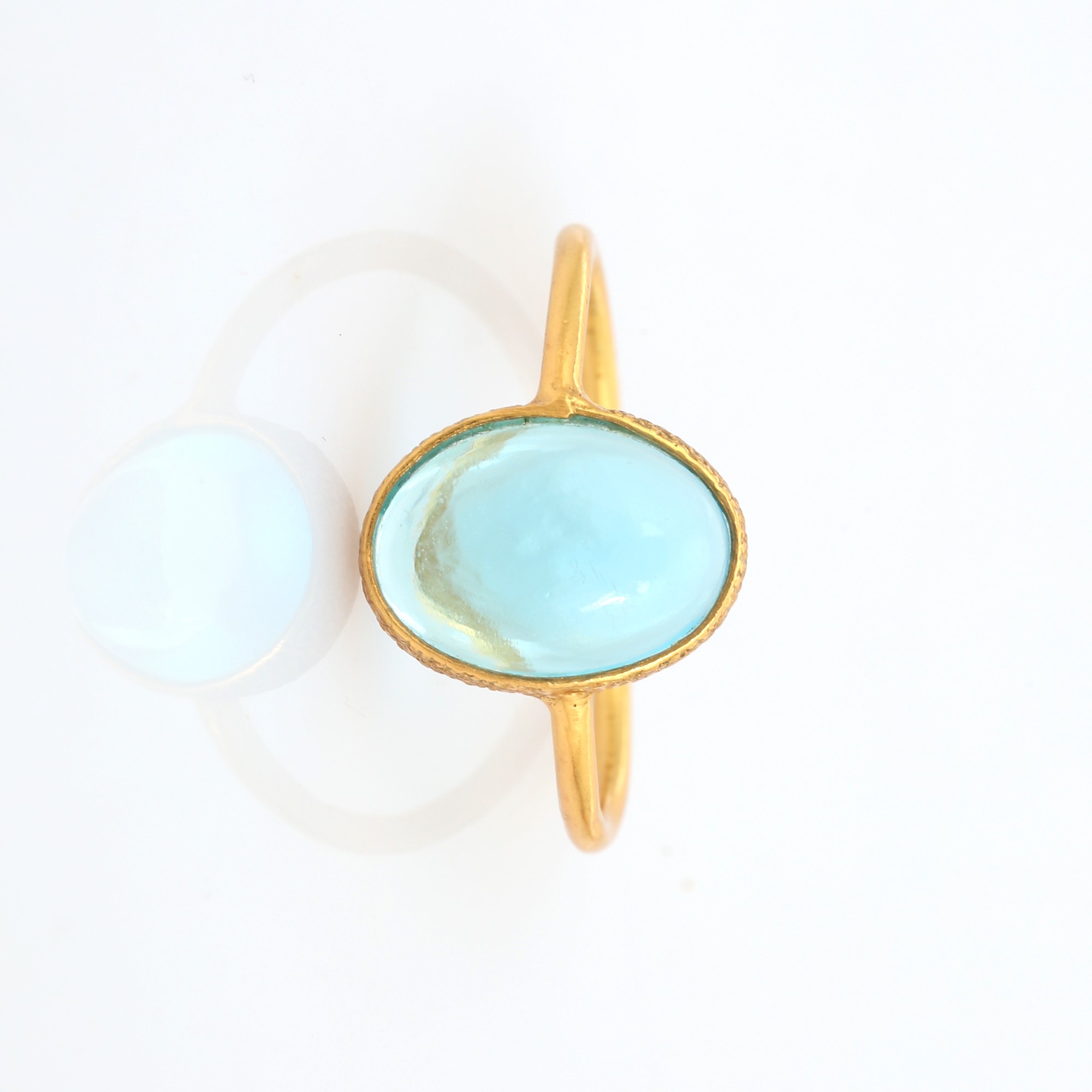 High Quality 925 Sterling Silver Woman and Girl Classic Stylish Handmade Wholesale Supple Oval cut Ring (VVJGR 01)