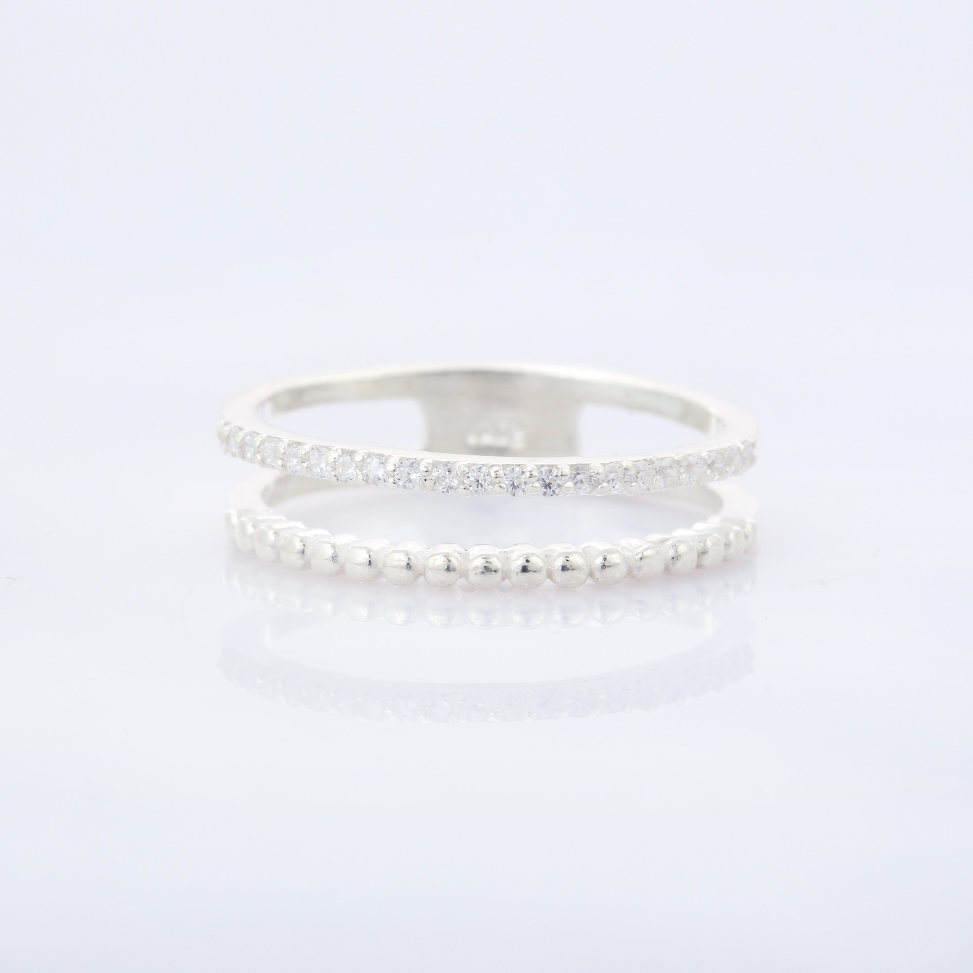 Women Fine Jewelry Gold Plated Engagement Wholesale Price Wedding Rings 925 Sterling Silver (VVJGR 09)