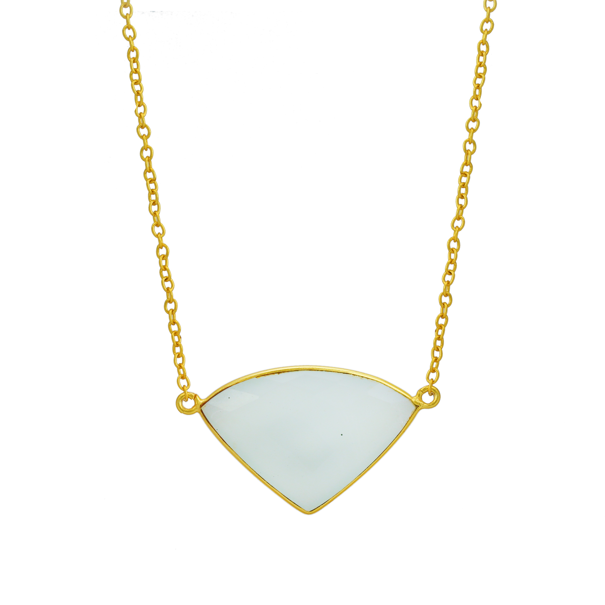 Fashionable Jewelry Necklaces for Woman Fashion Jewelry Pendants With Chain 18k Gold Plated Necklace (VVJGN 11)