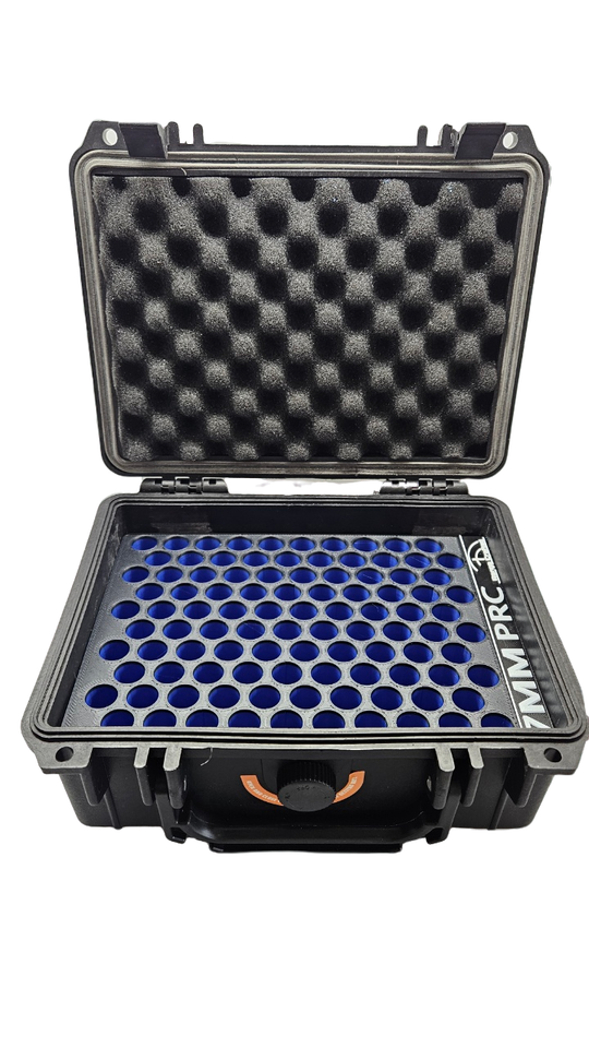 Small Caliber Precision Rifle Rugged Ammo Case - Nose Down