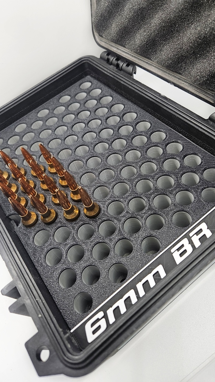 Benchrest Precision Rifle Rugged Ammo Case 
