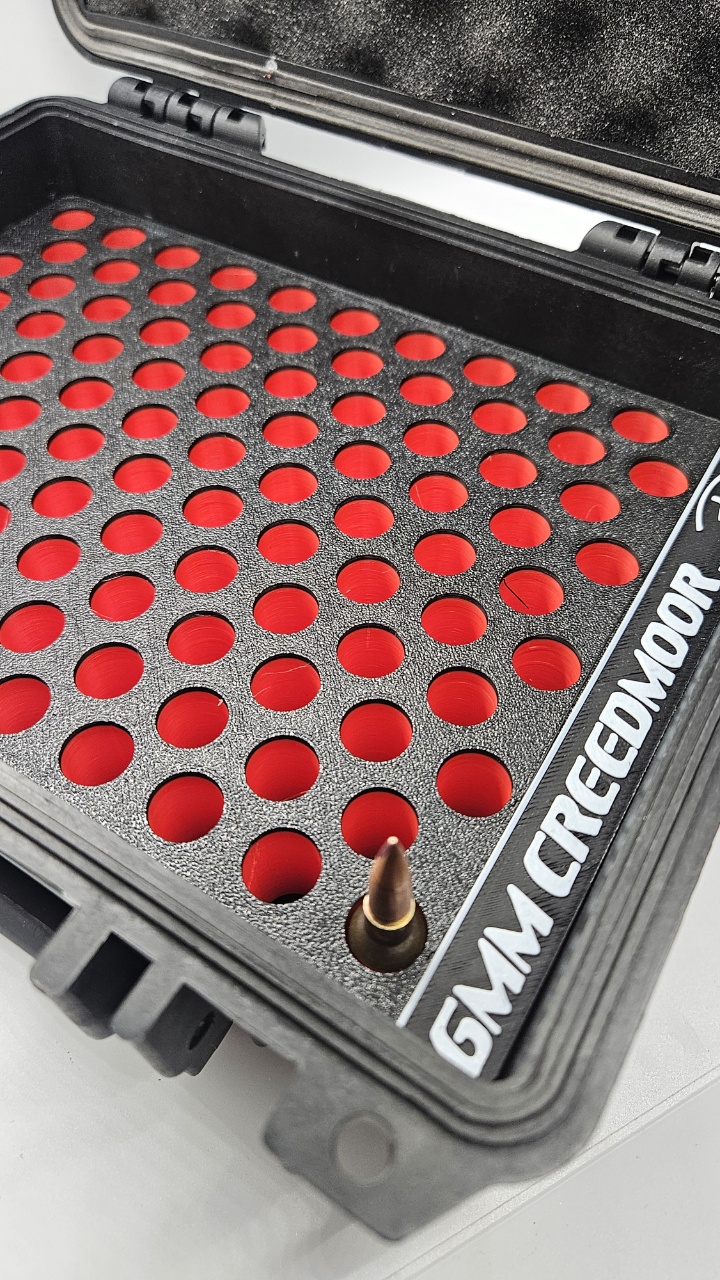 "Creed & More" Precision Rifle Rugged Ammo Case 