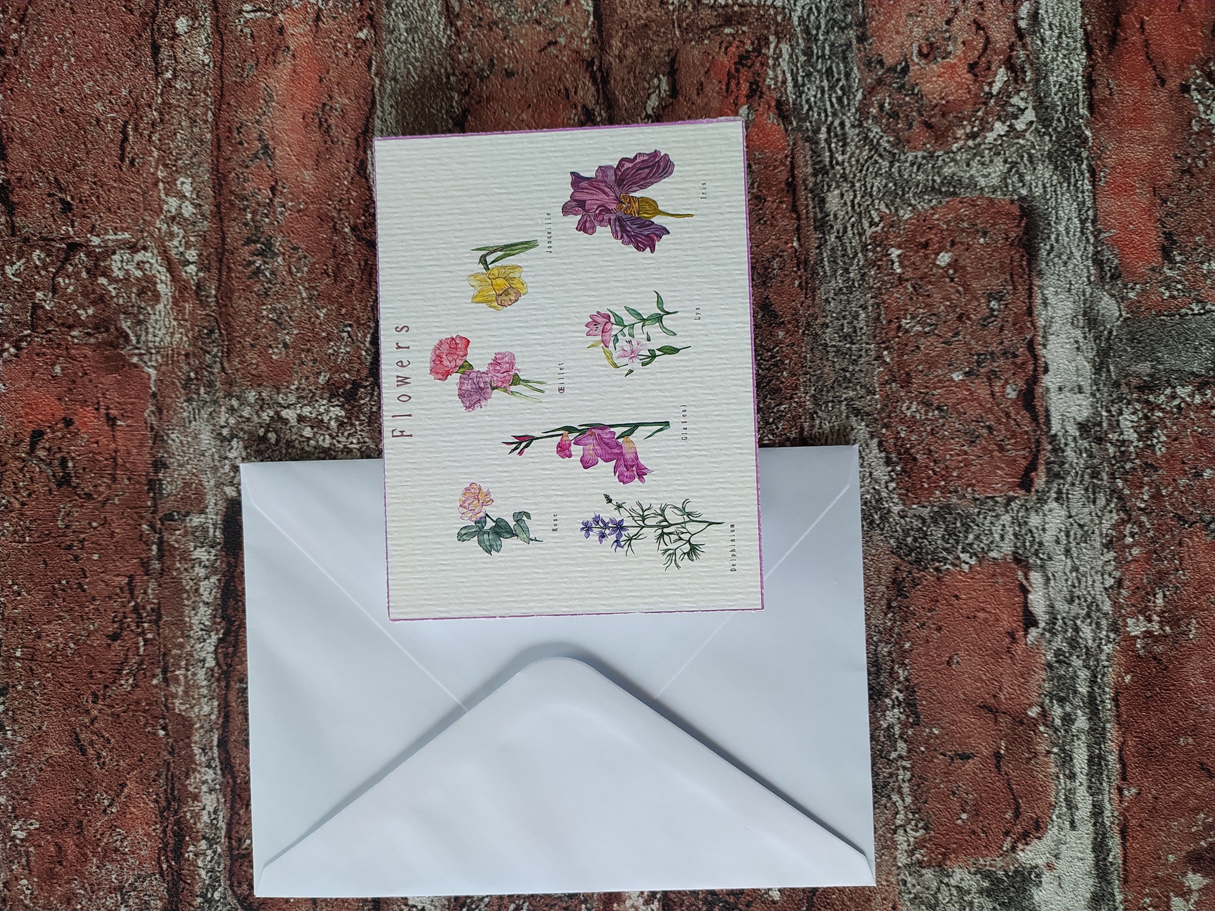 Carte collection Flowers fine art 