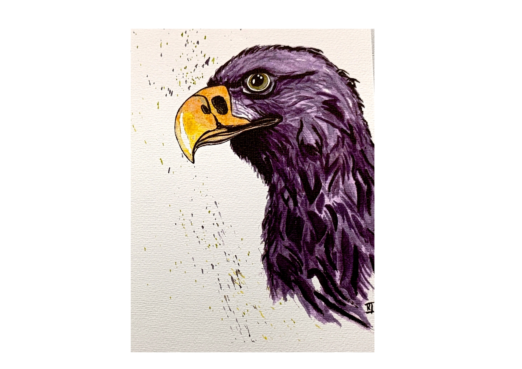 Art print aigle 