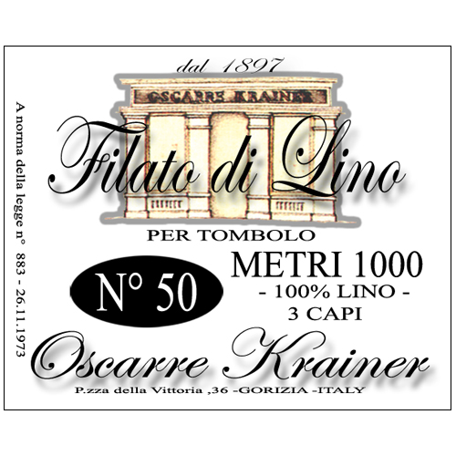 FILATO DI LINO N°50