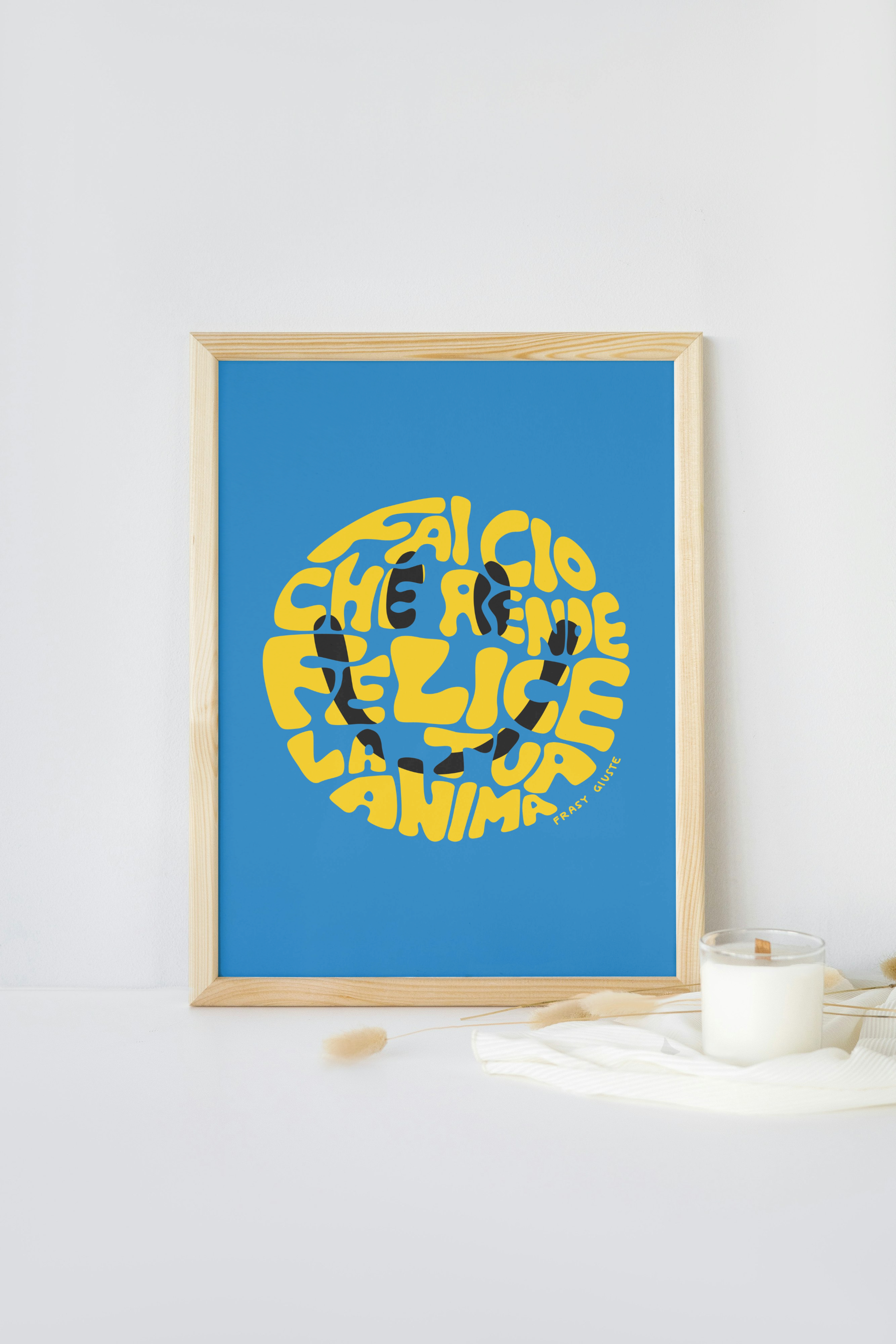 Poster "Anima Felice" #1A