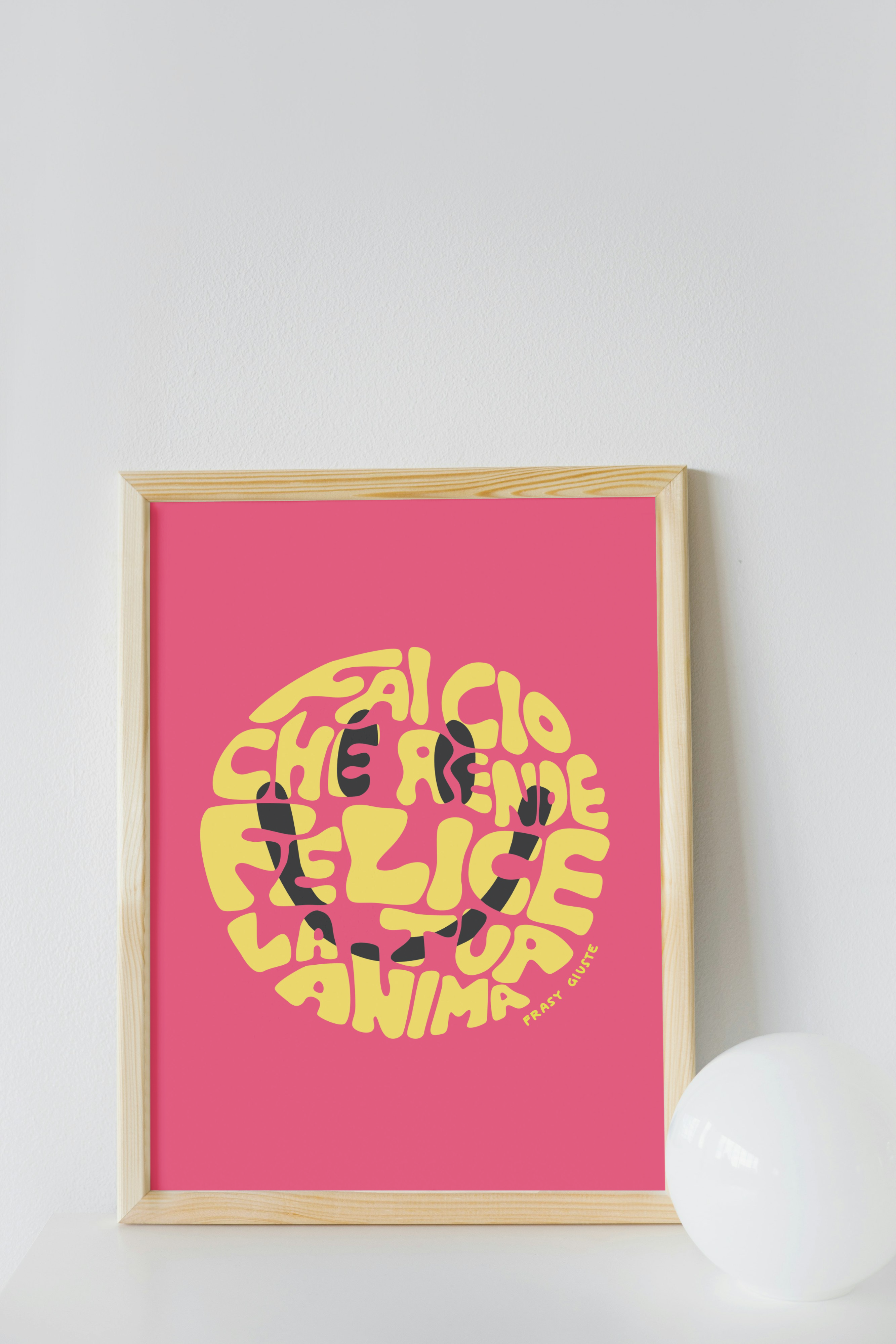 Poster "Anima Felice" #1B