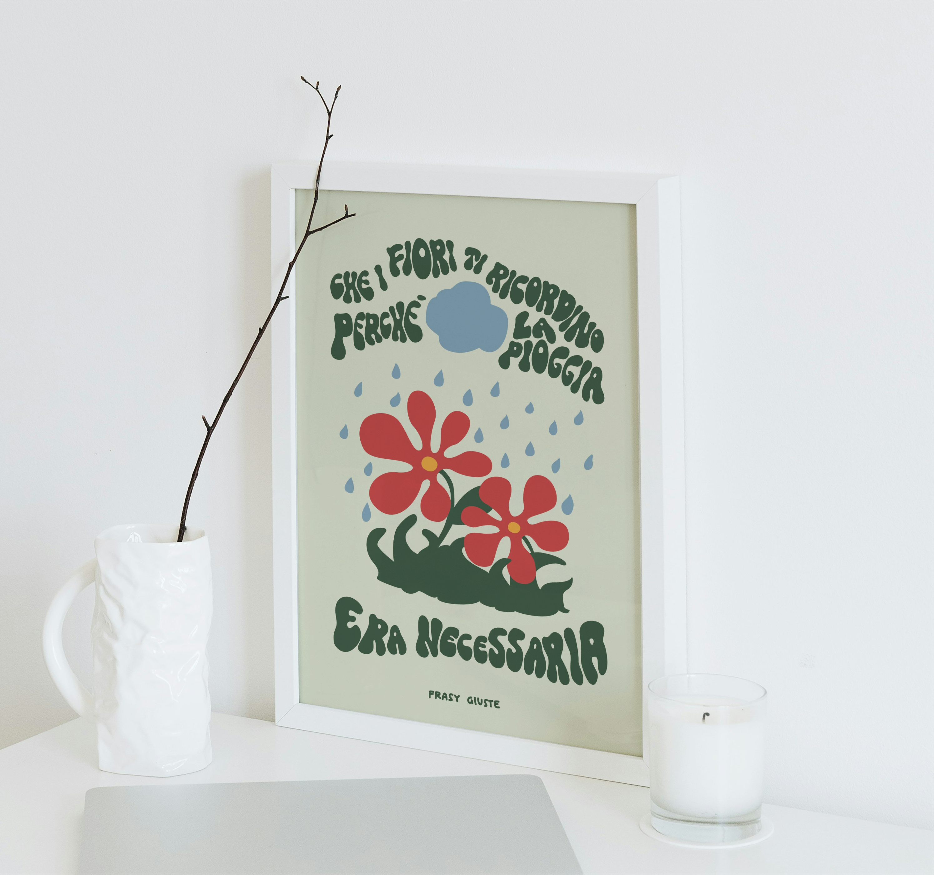 Poster "Dopo la pioggia" #26A