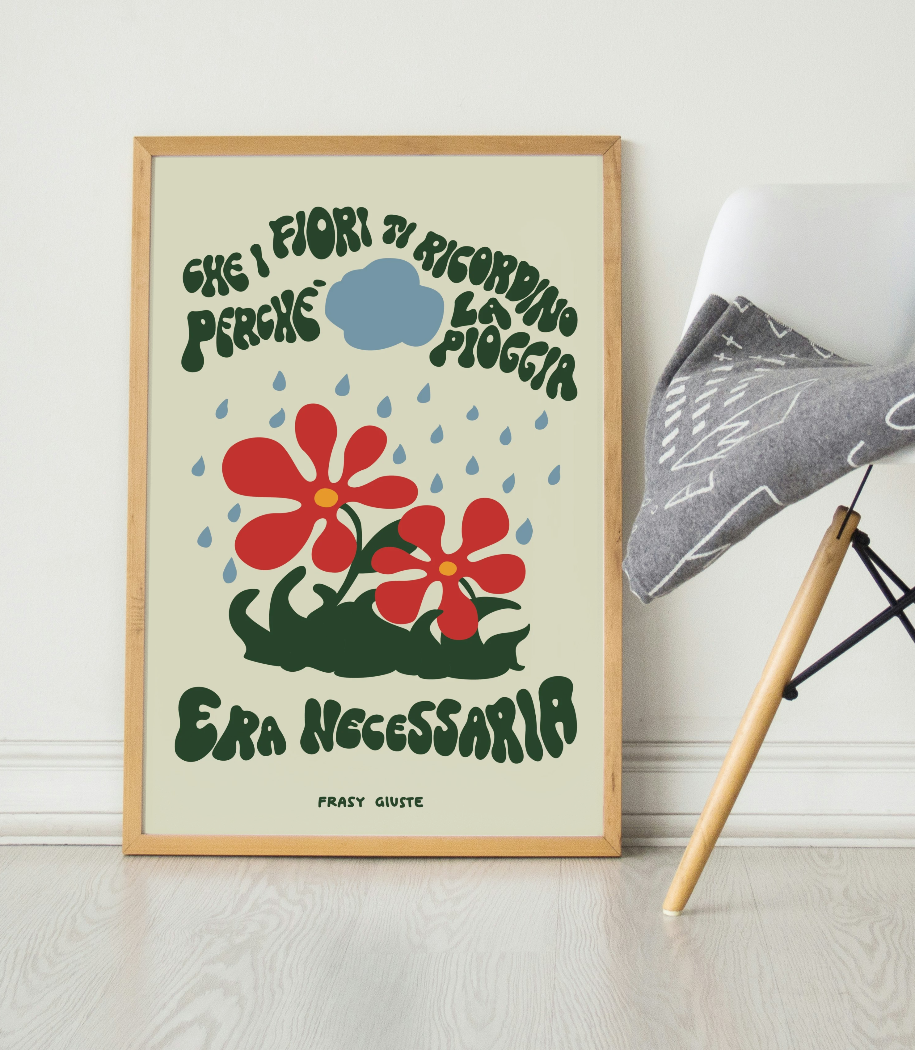 Poster "Dopo la pioggia" #26A