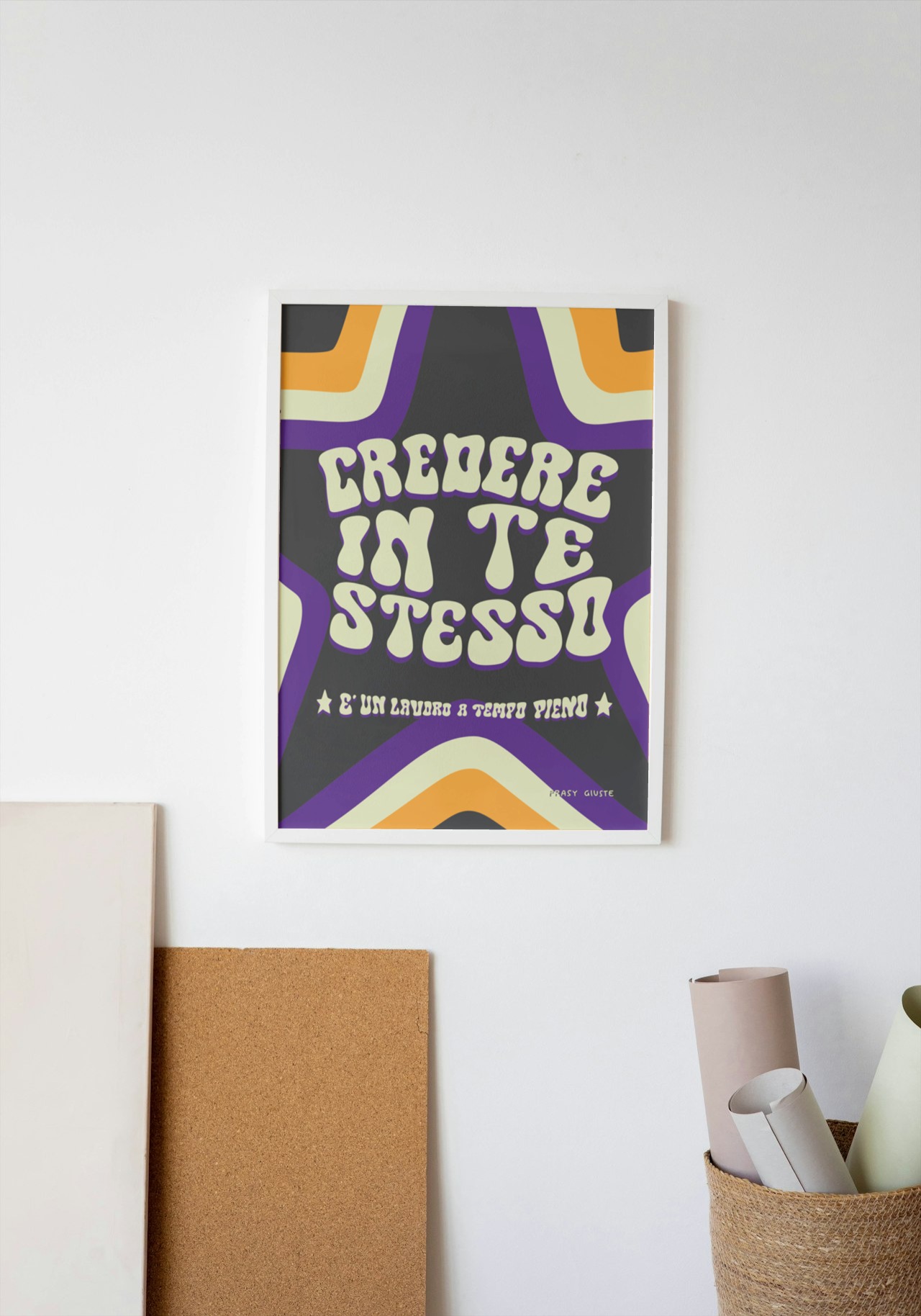 Poster "Credere in te stesso" #27B