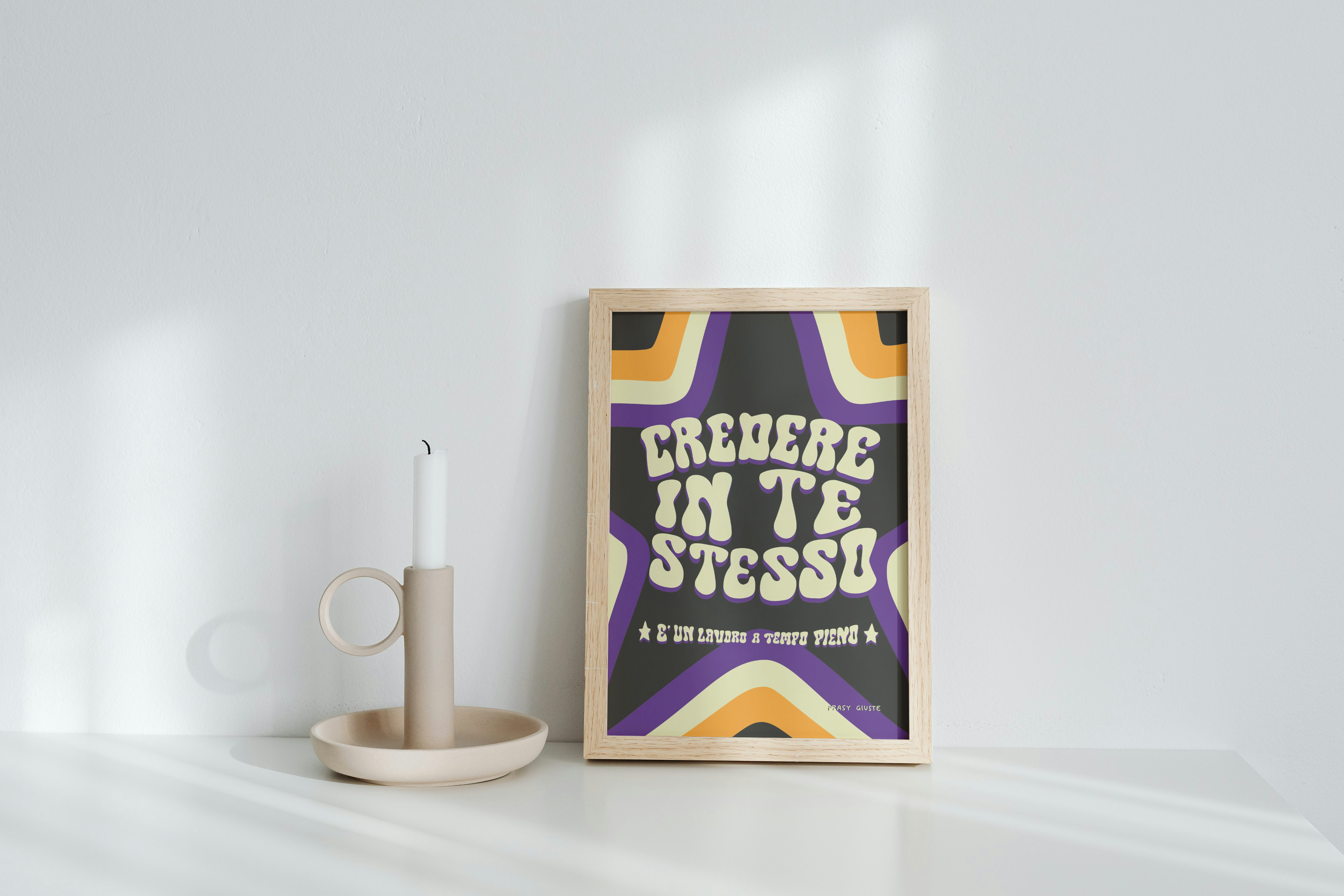 Poster "Credere in te stesso" #27B