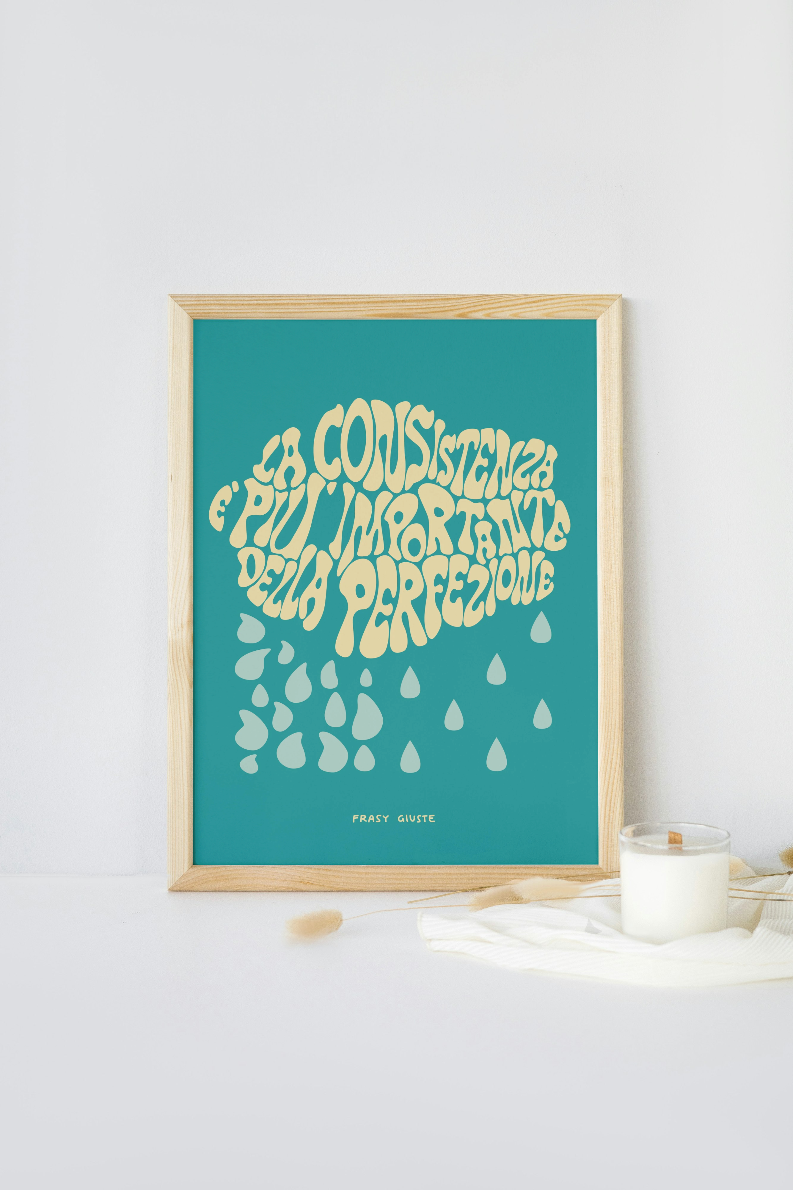 Poster "Consistenza & perfezione" #24